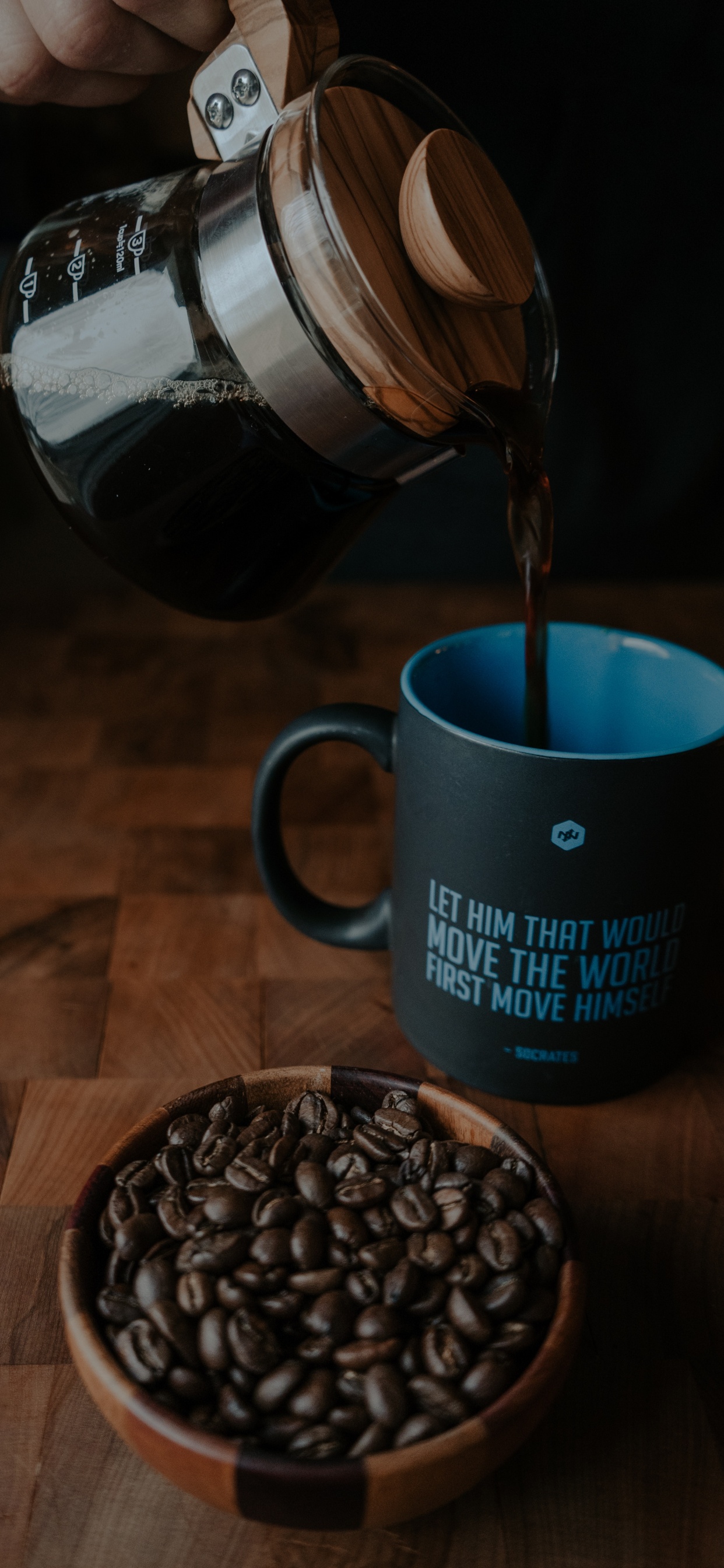 Обои чашка, кофе, кружка, кофейная чашка, чай в разрешении 1242x2688