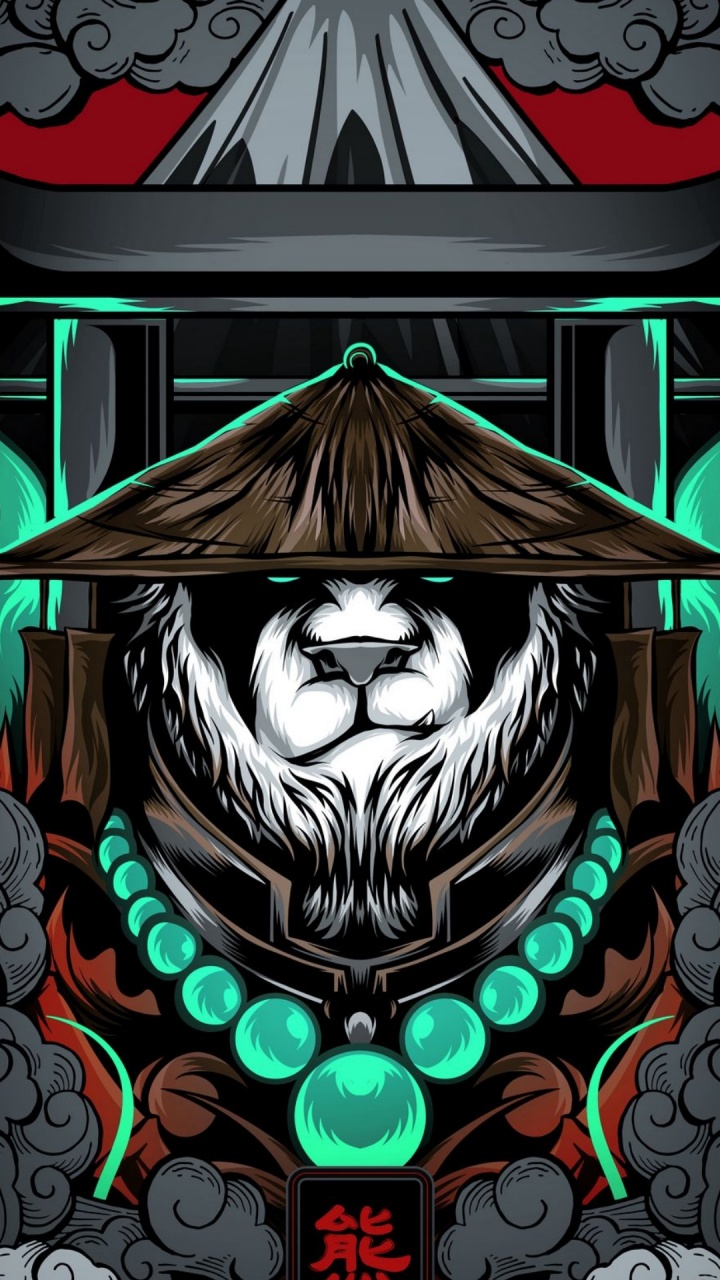 Обои графический дизайн, визуальное искусство, витраж, дизайн, голова в разрешении 720x1280