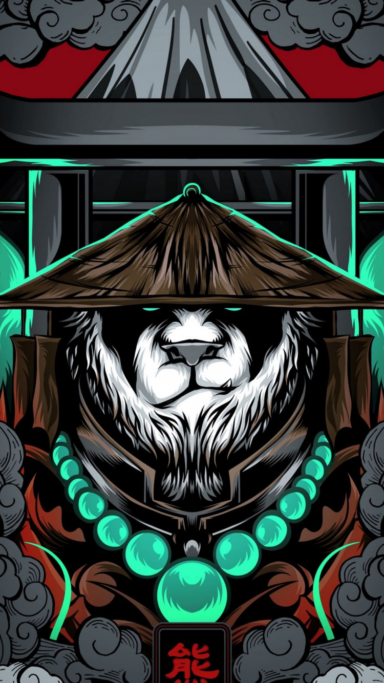 Обои графический дизайн, визуальное искусство, витраж, дизайн, голова в разрешении 750x1334