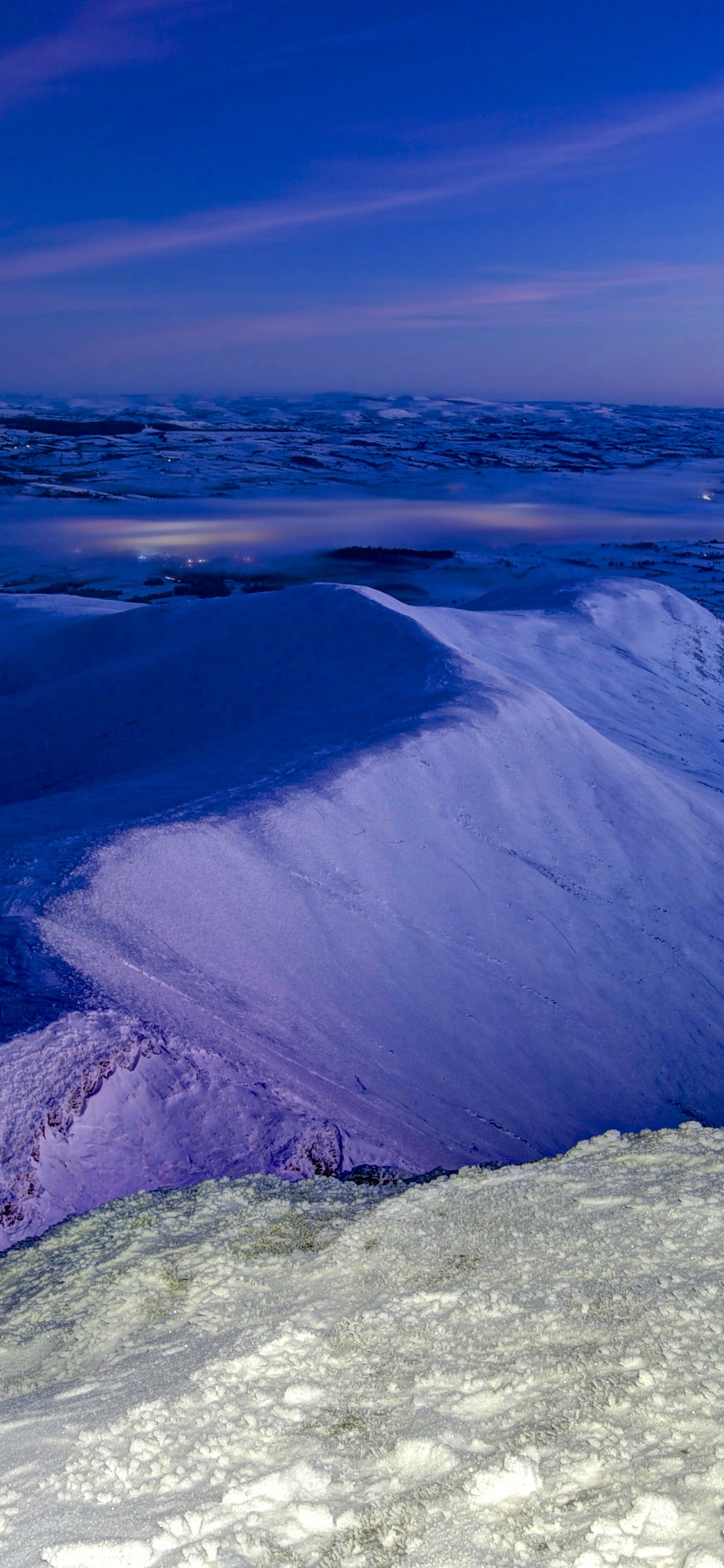 Обои Северный Ледовитый океан, облако, атмосфера, лазурный, морской лед в разрешении 1242x2688