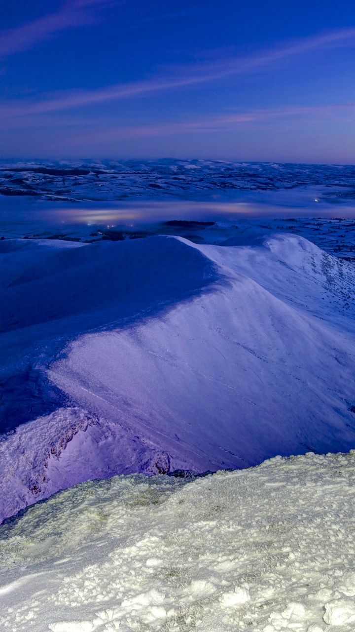 Обои Северный Ледовитый океан, облако, атмосфера, лазурный, морской лед в разрешении 720x1280