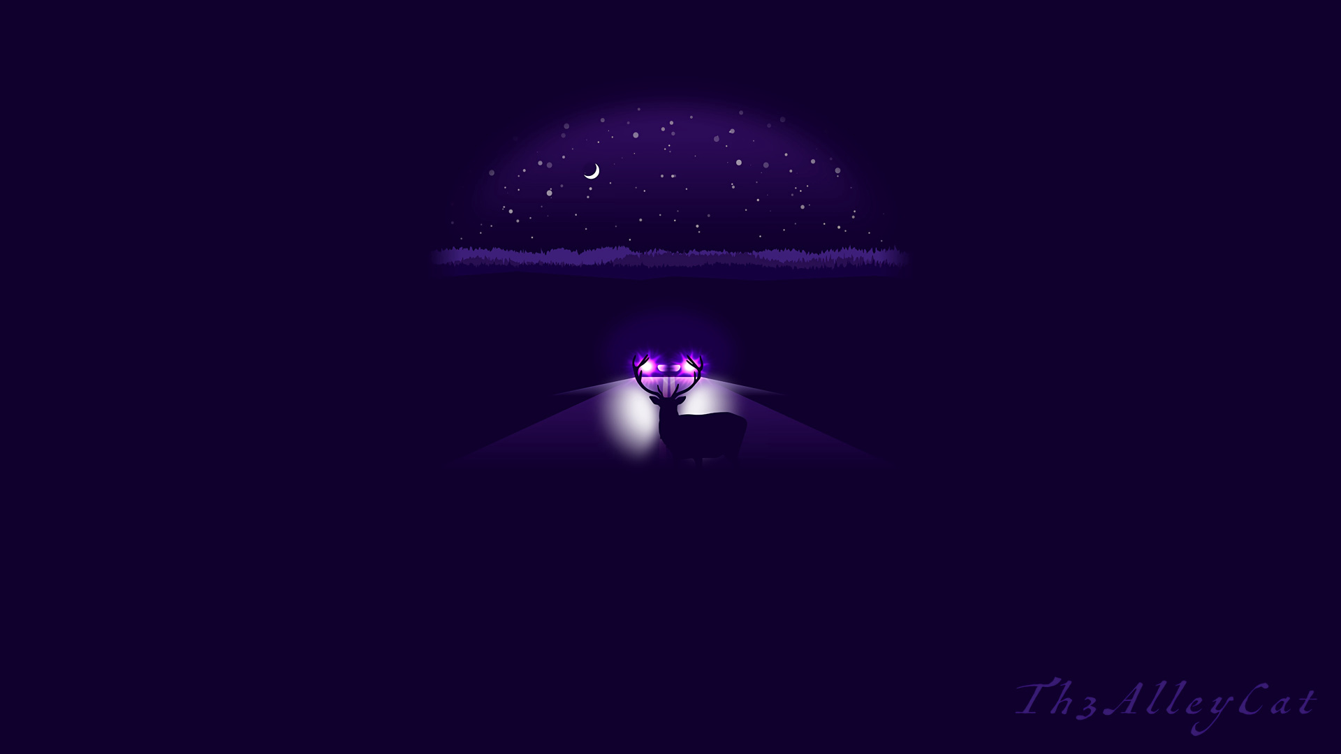 Обои свет, Фиолетовый, пурпур, ночь, темнота в разрешении 1920x1080
