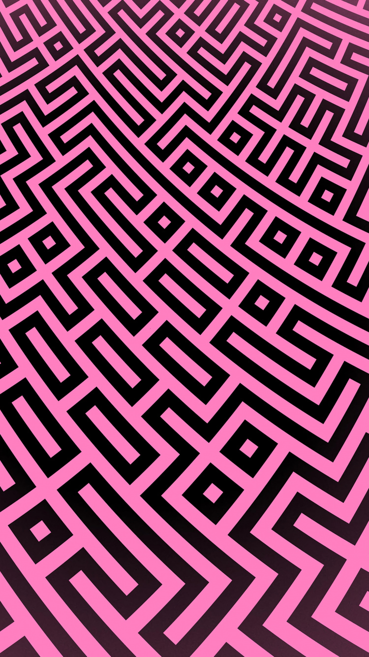 Обои узор, розовый, линия, пурпурный цвет, Фиолетовый в разрешении 750x1334