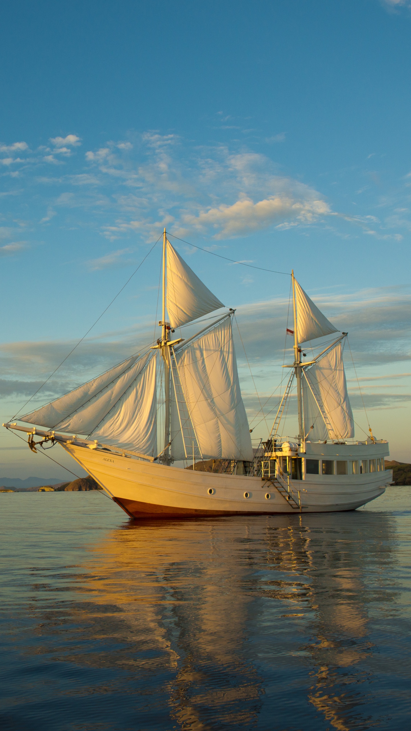 Обои аренда яхт, путешествие, лодка, перевозка воды, шхуна в разрешении 1440x2560