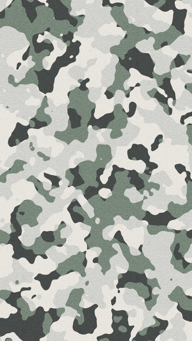 Обои камуфляж, военный камуфляж, узор, зеленый, дизайн в разрешении 750x1334