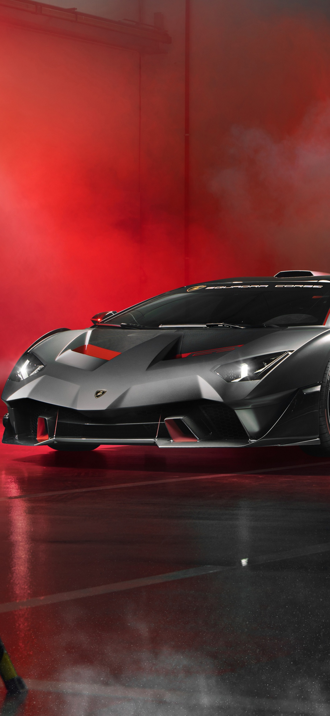 Обои Ламборджини SC18 Олстон, Ламборджини, Ламборгини авентадор, авто, суперкар в разрешении 1125x2436