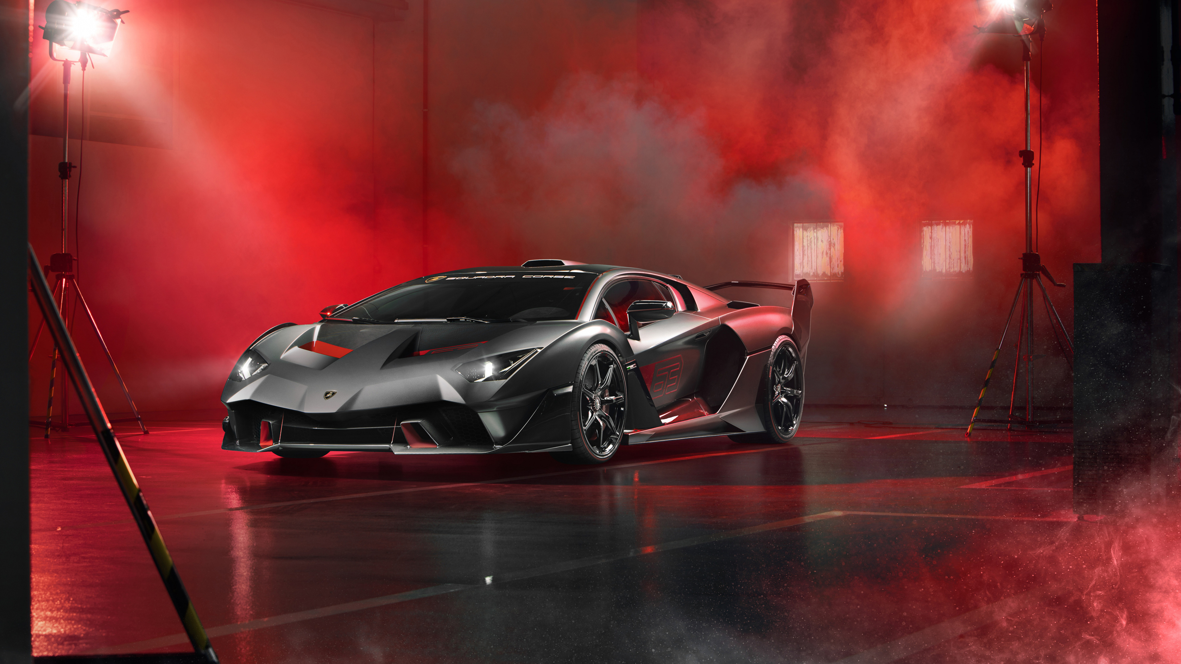 Обои Ламборджини SC18 Олстон, Ламборджини, Ламборгини авентадор, авто, суперкар в разрешении 3840x2160
