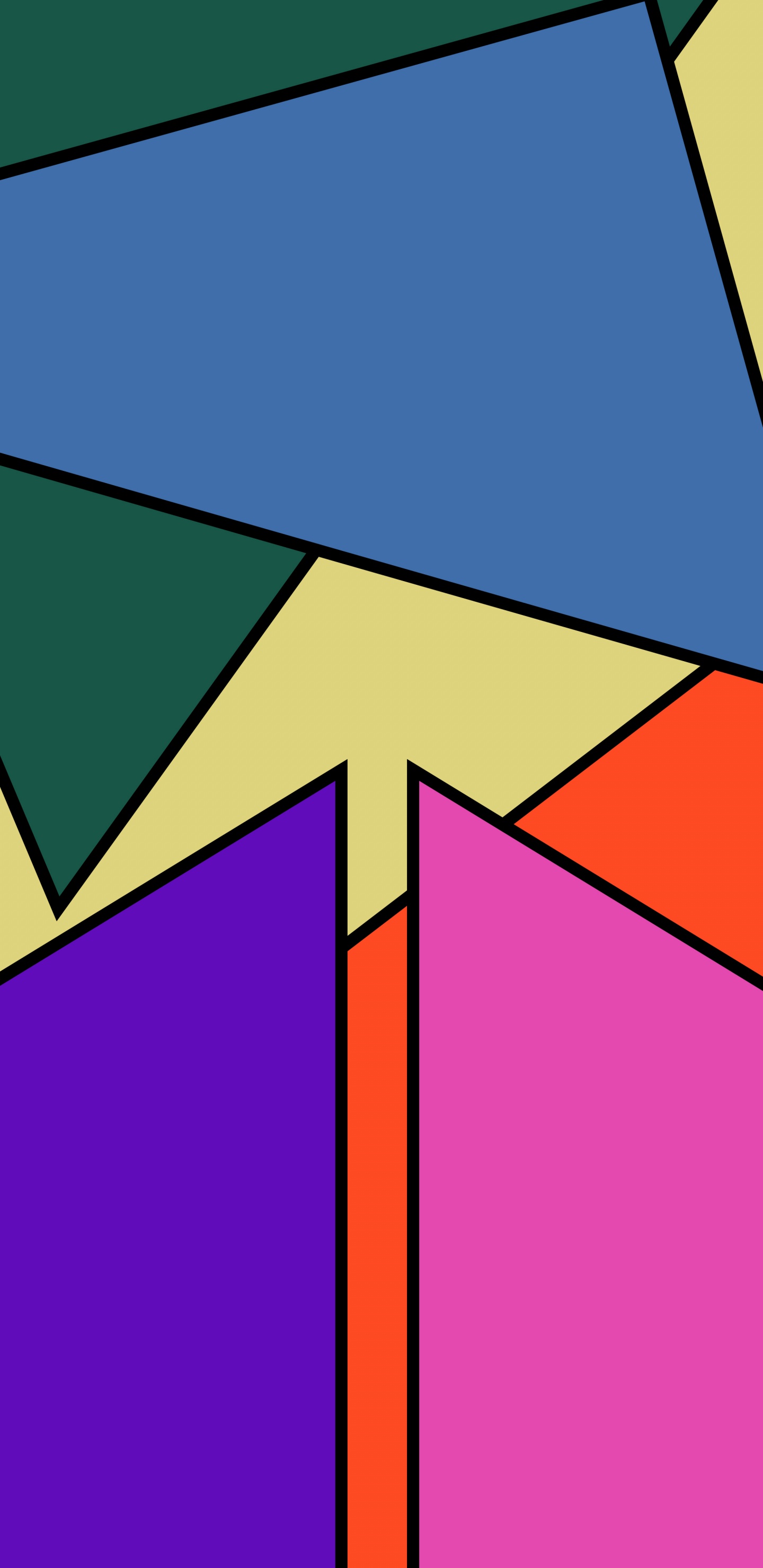 Обои треугольник, графический дизайн, иллюстрация, прямоугольник, материальное свойство в разрешении 1440x2960