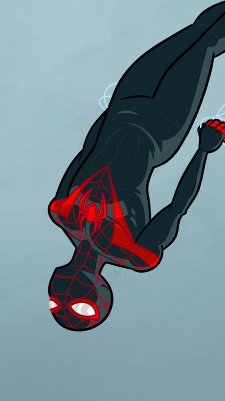 Обои Майлз Моралес, человек-паук, Совершенный Человек-Паук, комикс, комиксы Марвел в разрешении 720x1280