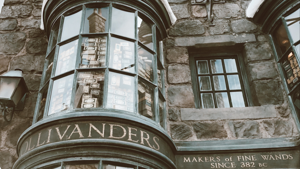 Обои Гарри Поттер, косой переулок, ориентир, средневековая архитектура, классическая архитектура в разрешении 1280x720