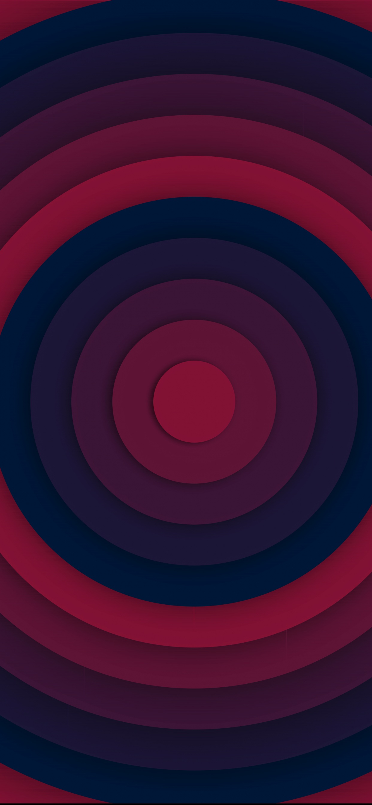 Обои круг, Huawei, красочность, пурпур, розовый в разрешении 1242x2688