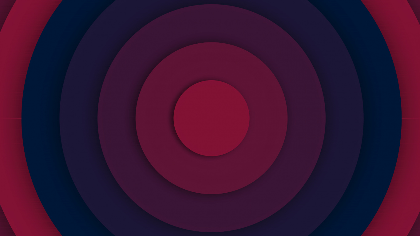 Обои круг, Huawei, красочность, пурпур, розовый в разрешении 1366x768