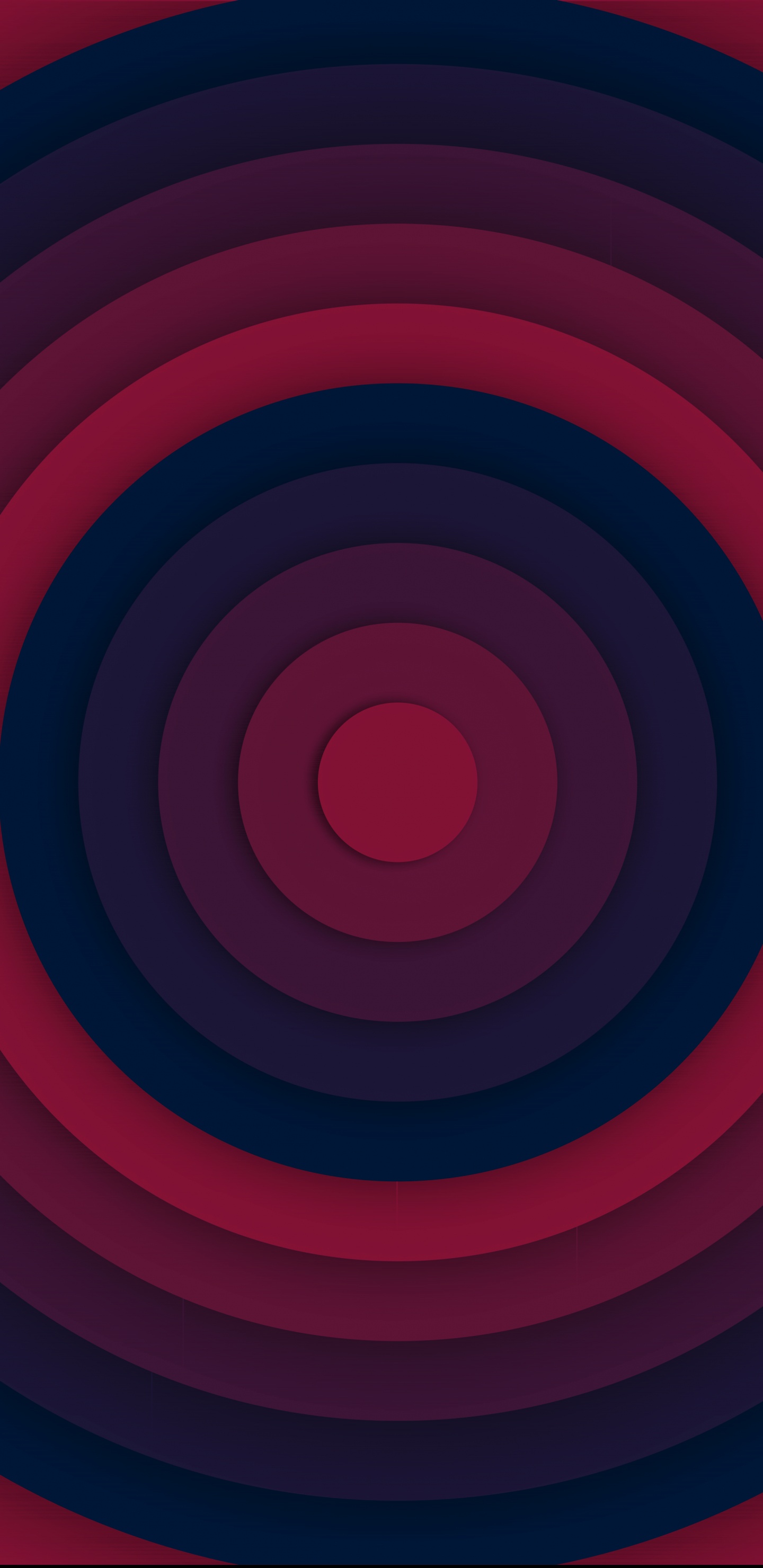 Обои круг, Huawei, красочность, пурпур, розовый в разрешении 1440x2960