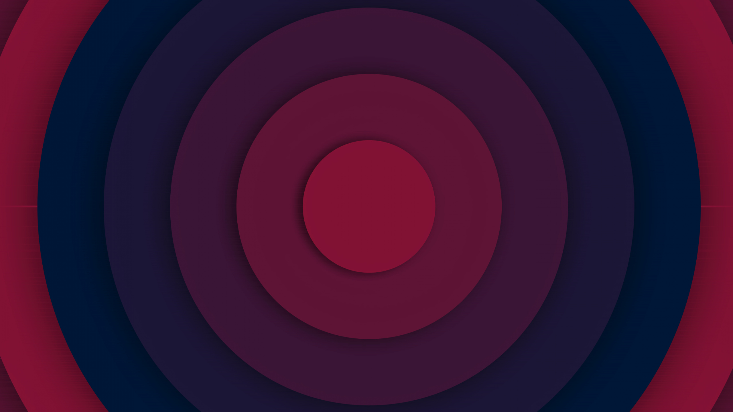 Обои круг, Huawei, красочность, пурпур, розовый в разрешении 2560x1440