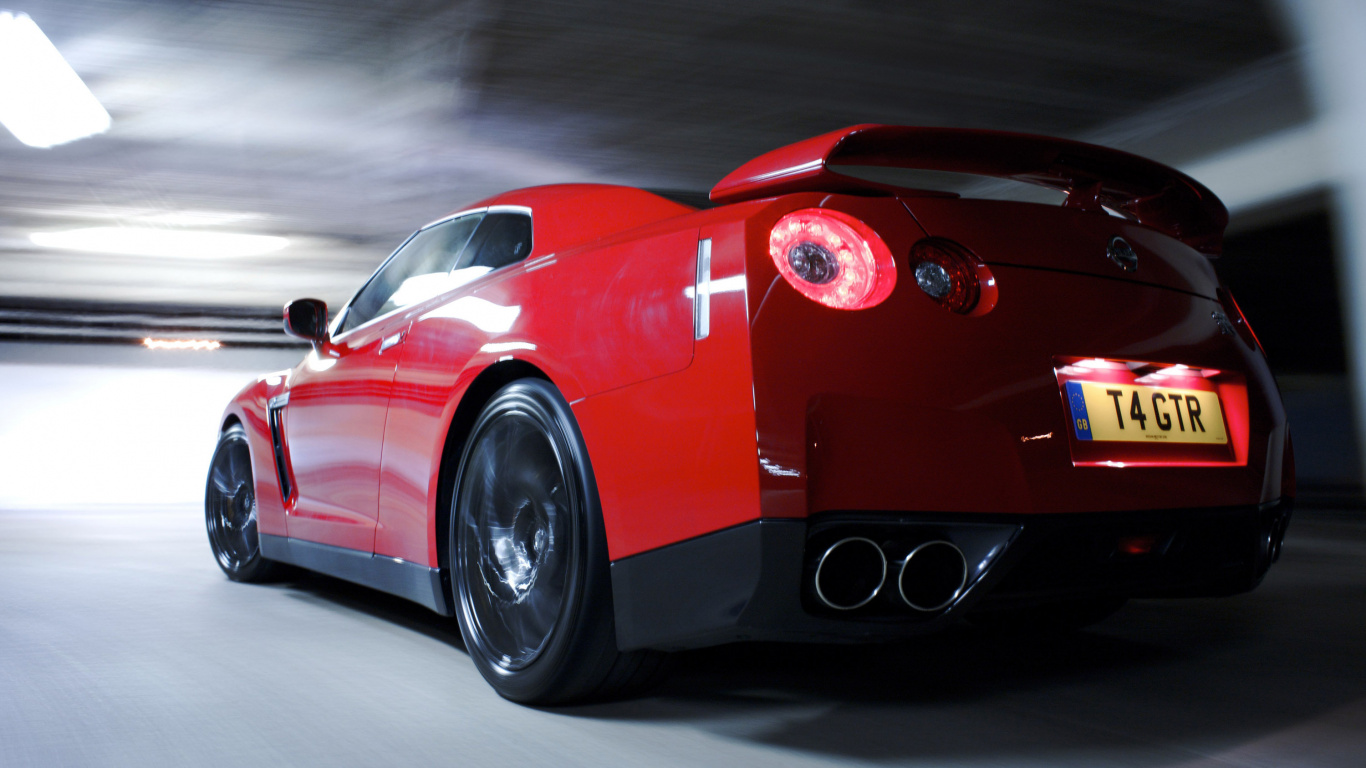 Обои Ниссан, авто, спорткар, суперкар, Ниссан скайлайн гтр в разрешении 1366x768