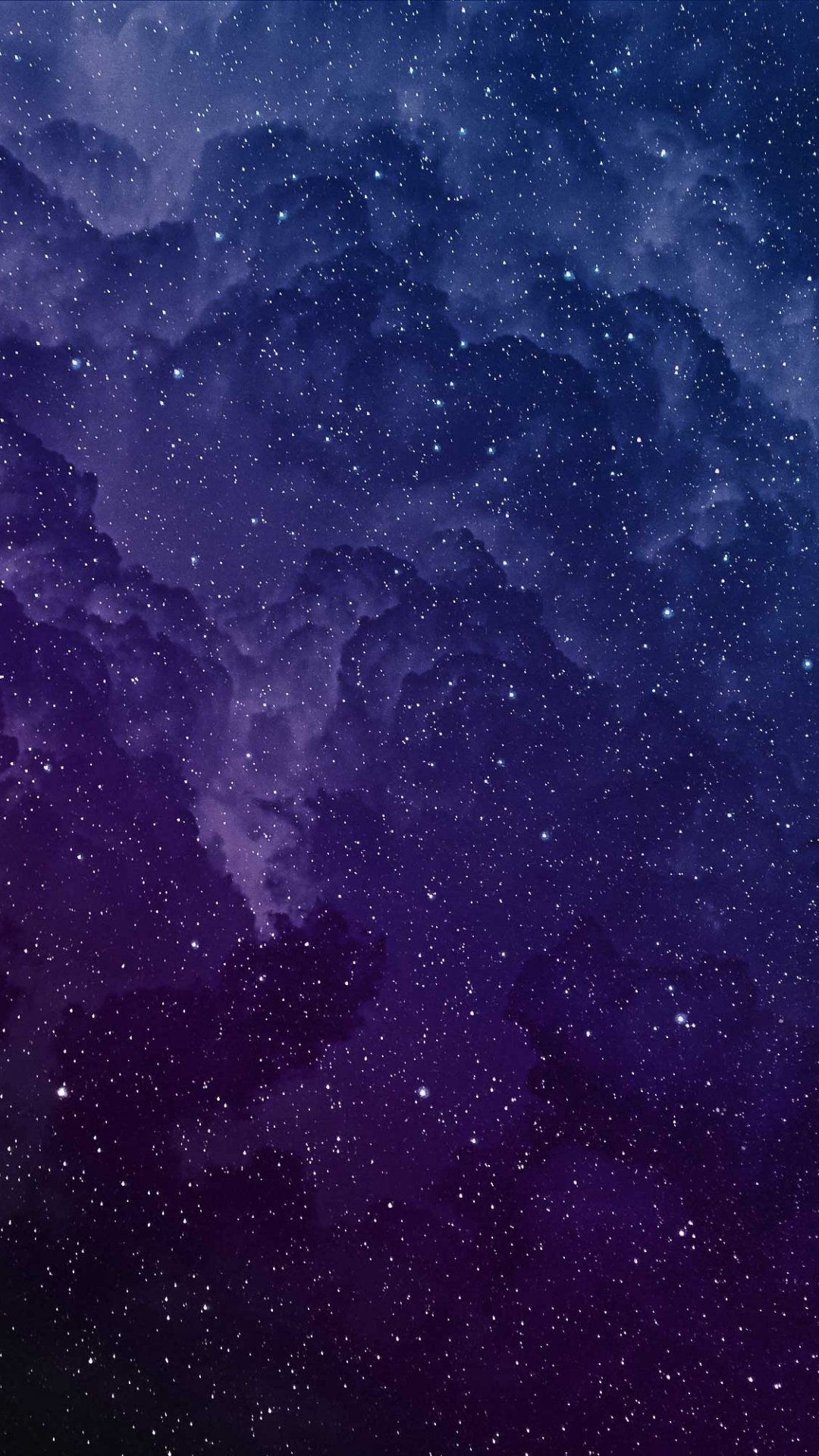 Обои пурпур, синий, атмосфера, космическое пространство, астрономический объект в разрешении 1080x1920