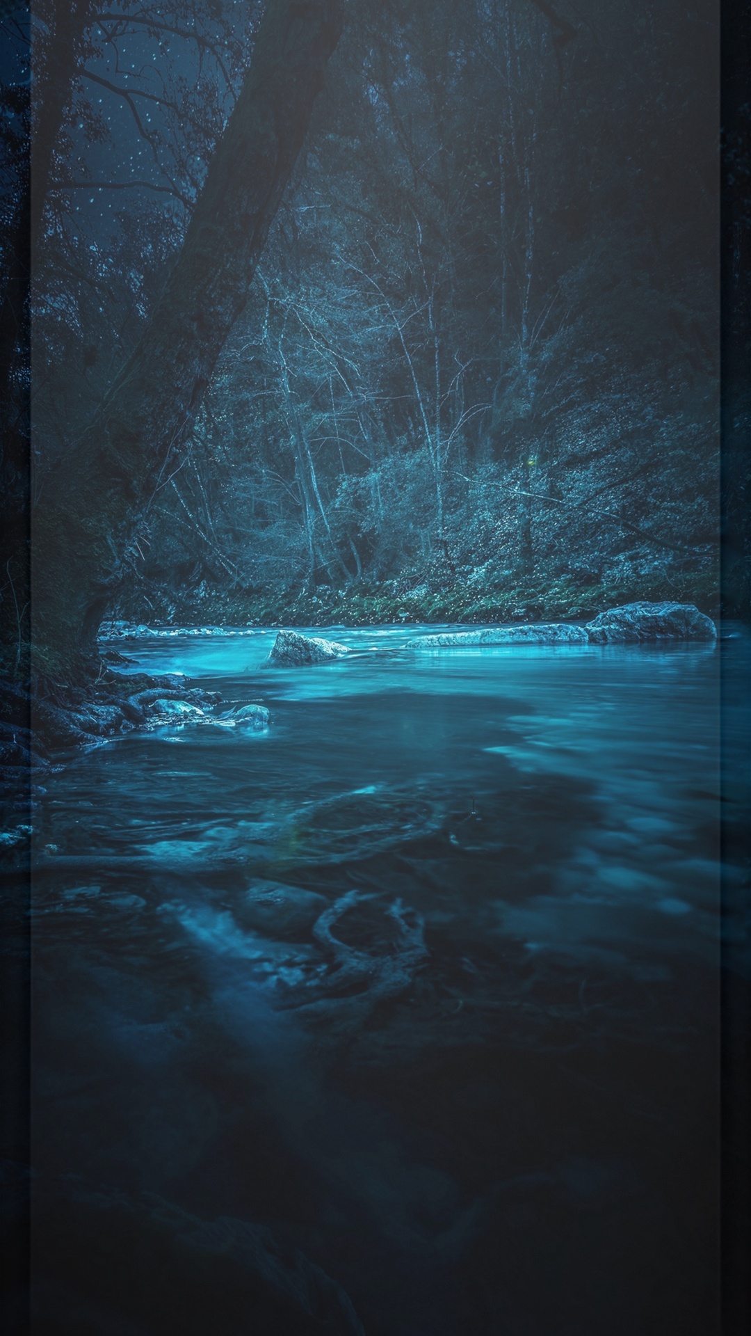 Обои отражение, визуальное искусство, гидроресурсы, атмосфера, древесина в разрешении 1080x1920