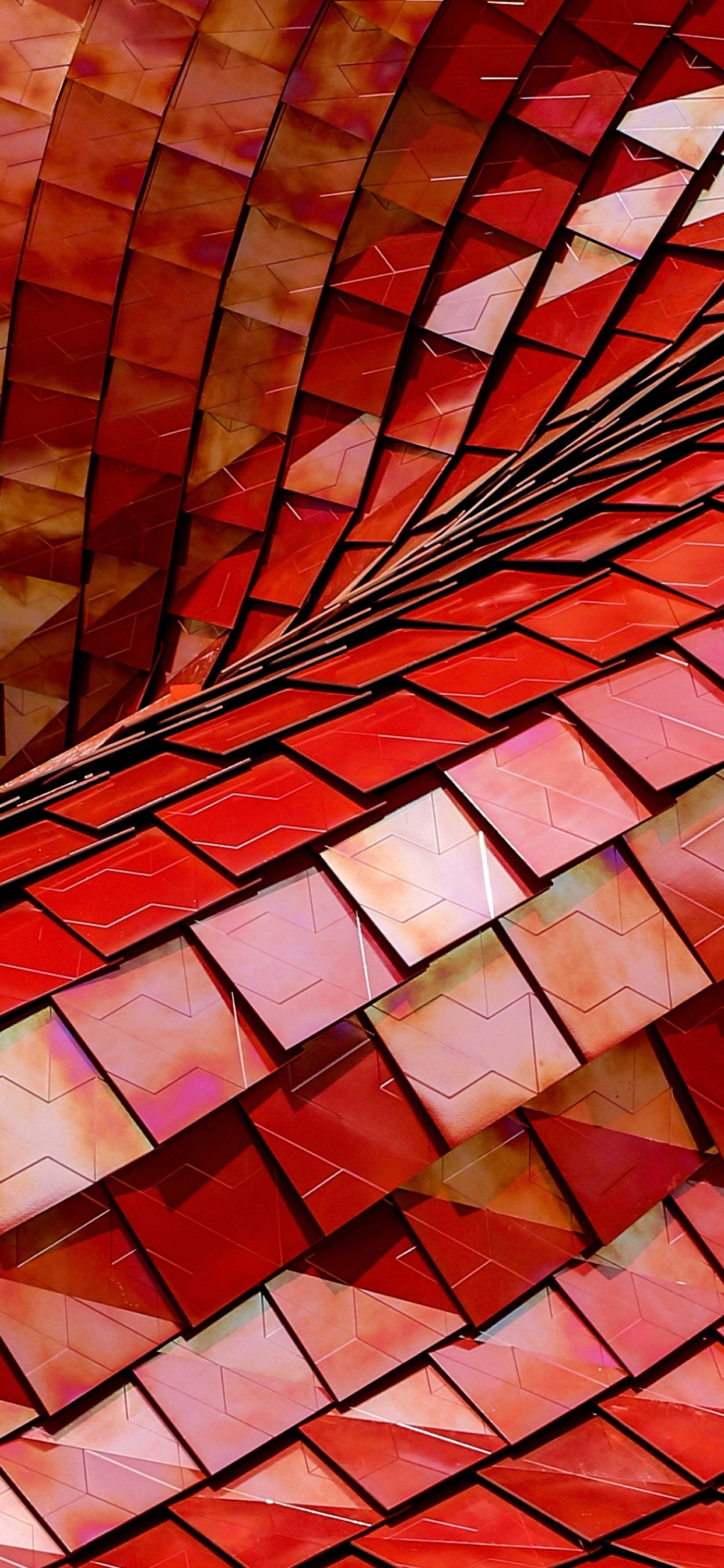 Обои красный цвет, линия, узор, кирпич, Компания Lenovo L24i-10 Оборудование Электронные в разрешении 1242x2688