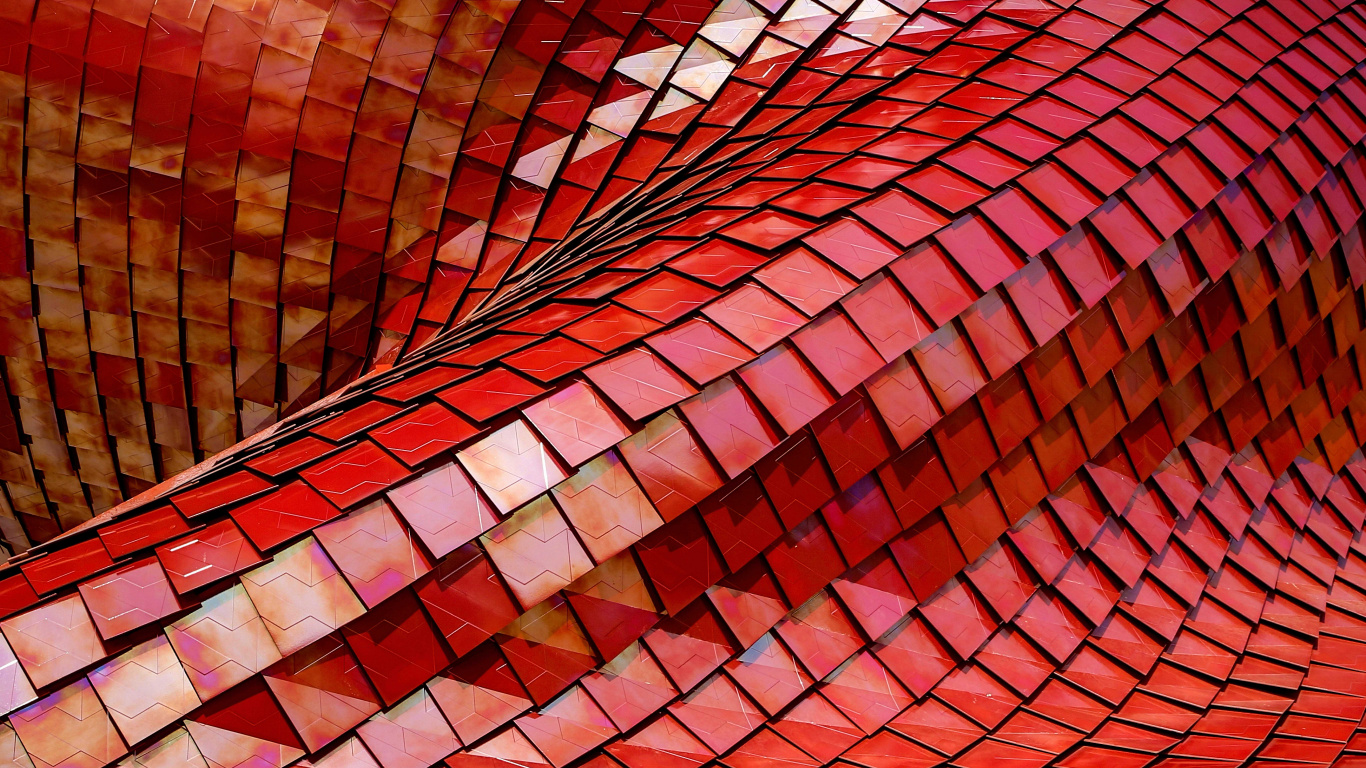 Обои красный цвет, линия, узор, кирпич, Компания Lenovo L24i-10 Оборудование Электронные в разрешении 1366x768