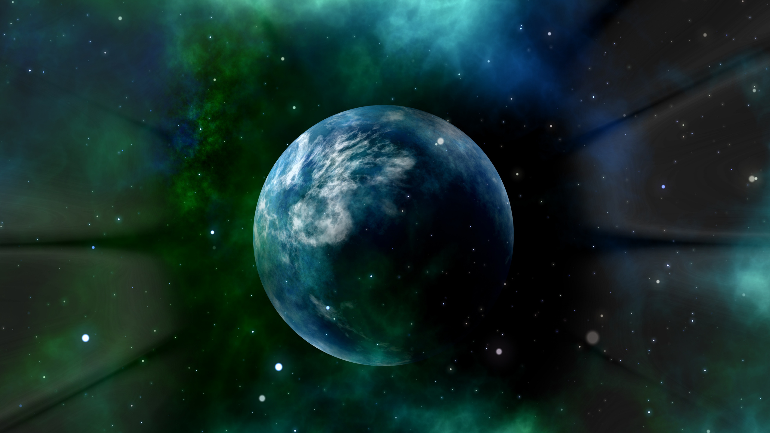 Обои планета, космическое пространство, природа, атмосфера, астрономический объект в разрешении 2560x1440