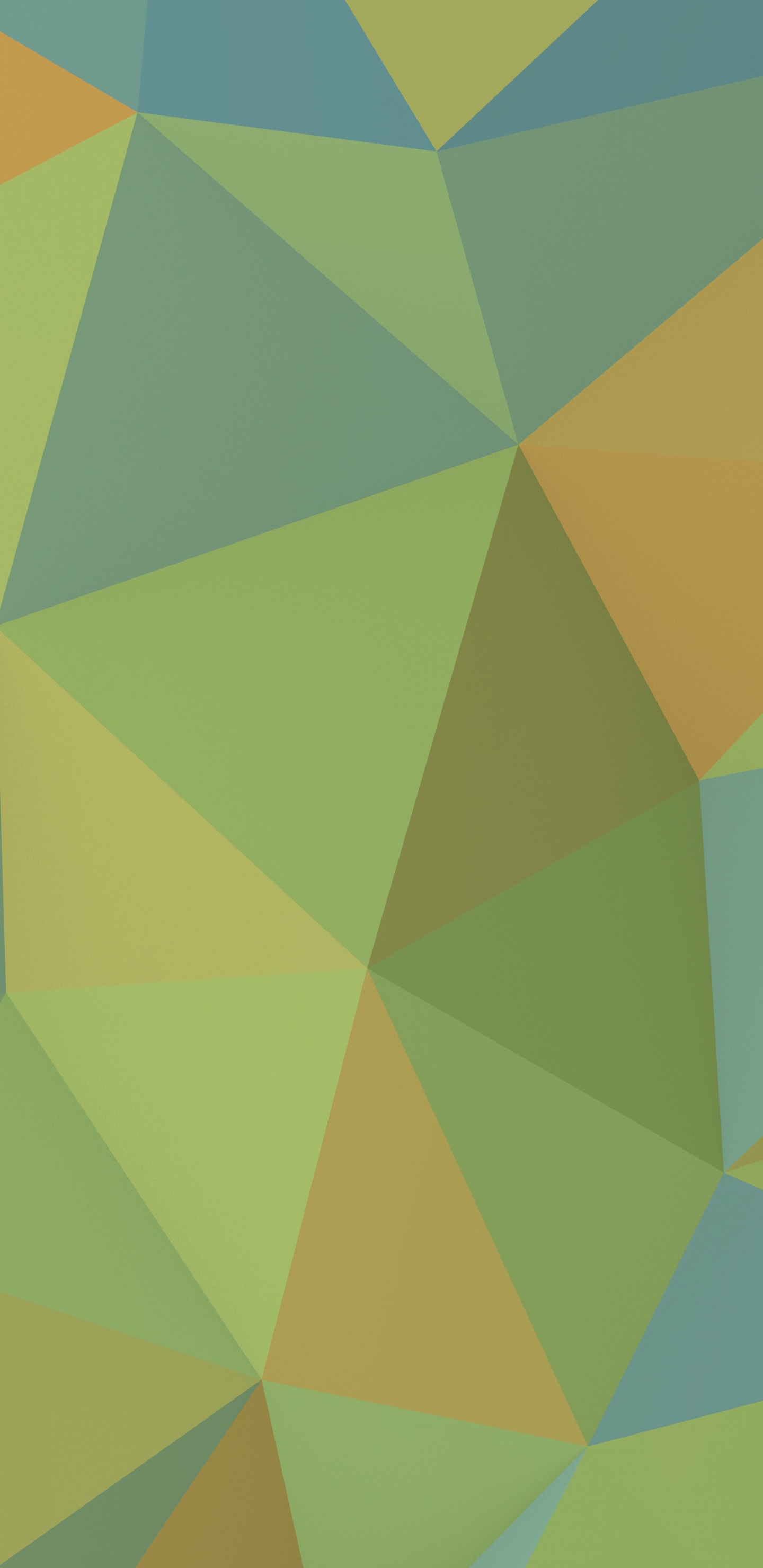 Обои узор, треугольник, желтый, линия, дизайн в разрешении 1440x2960