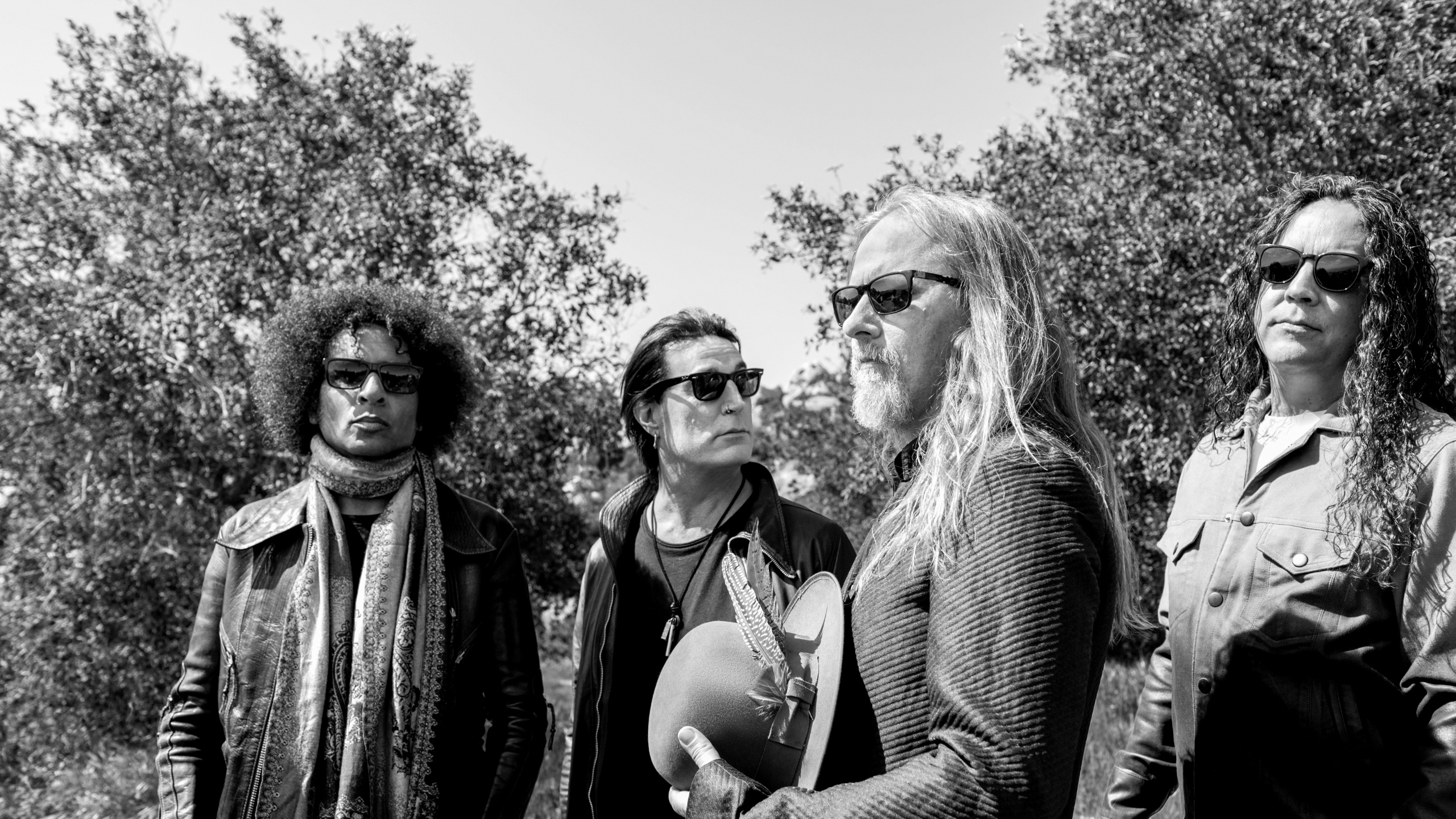 Обои Алиса В Цепях, Джерри Кантрелл, Ренье Туман, гранж, социальная группа в разрешении 2560x1440