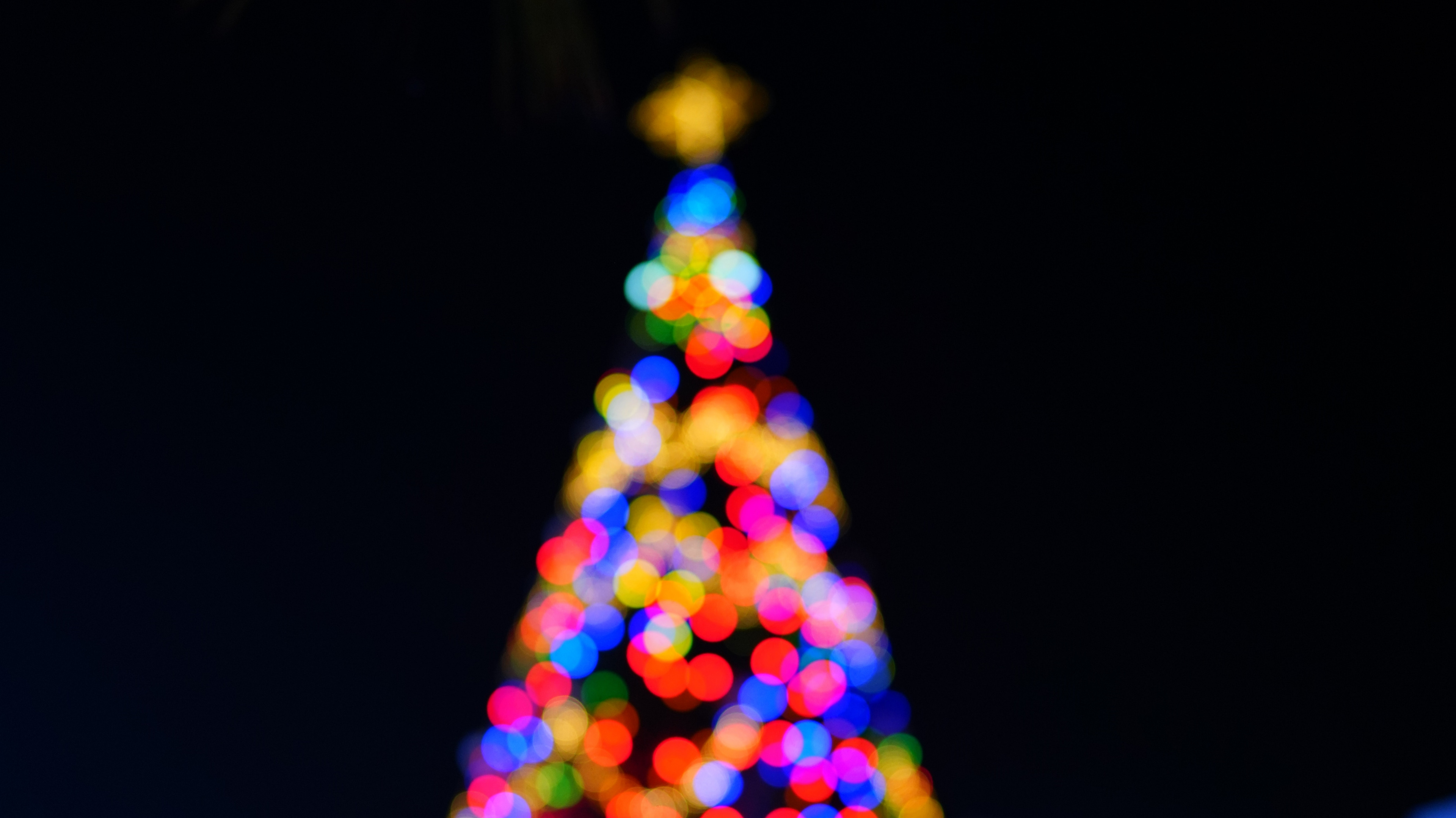 Обои Рождественский день, Комплекс Культурных Университарио, ночь, событие, дизайн интерьера в разрешении 3840x2160