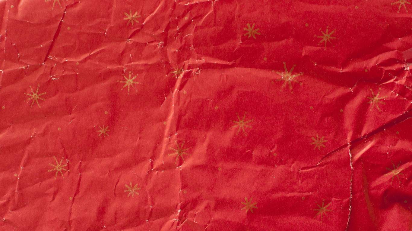 Обои подарочная упаковка, подарок, красный цвет, розовый, ткань в разрешении 1366x768