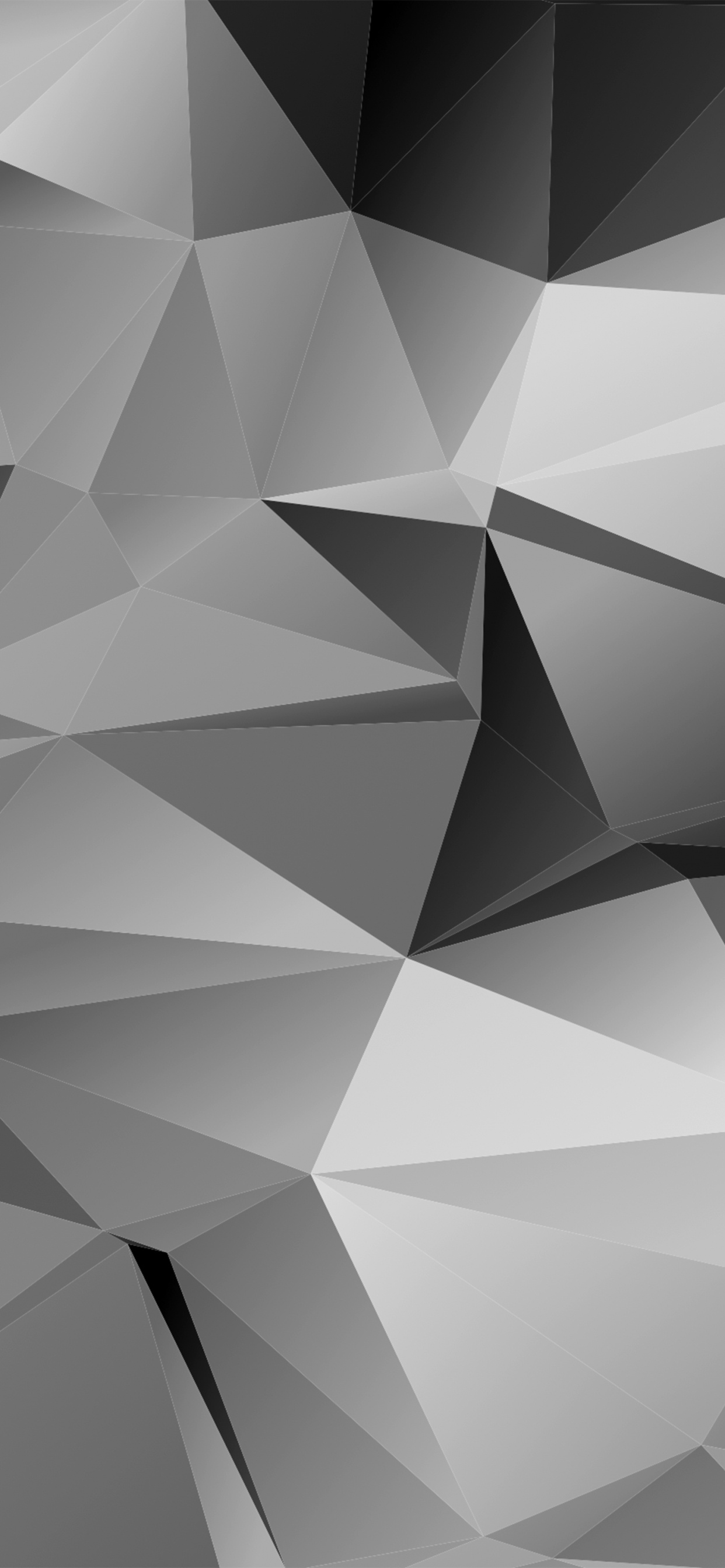 Обои треугольник, узор, монохромный, линия, дизайн в разрешении 1242x2688