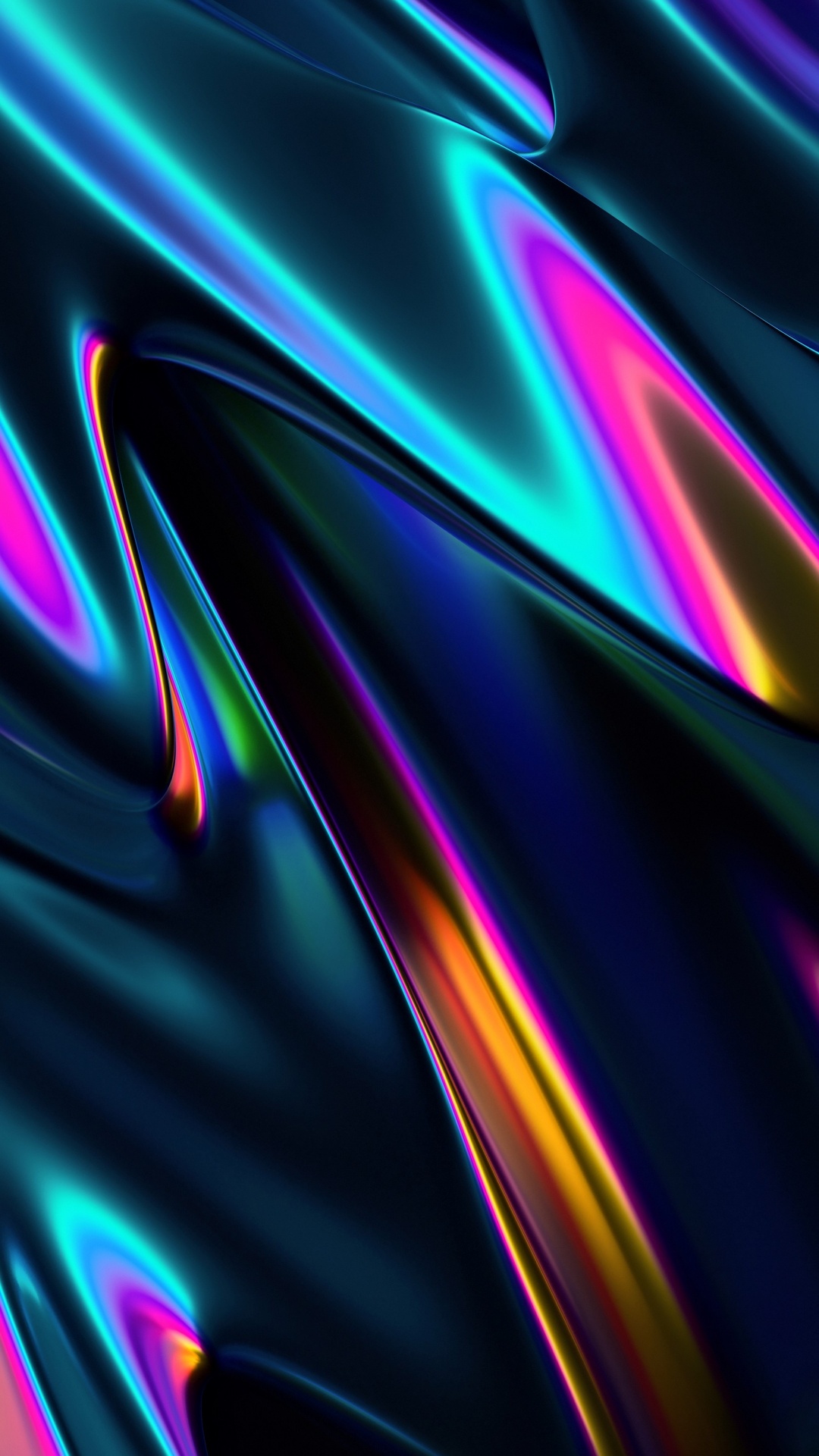 Обои свет, красочность, пурпур, жидкий, Фиолетовый в разрешении 1080x1920