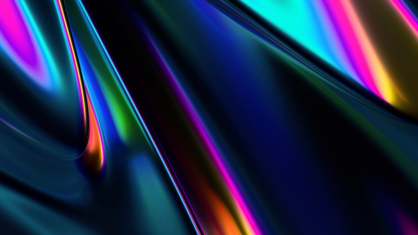 Обои свет, красочность, пурпур, жидкий, Фиолетовый в разрешении 1366x768