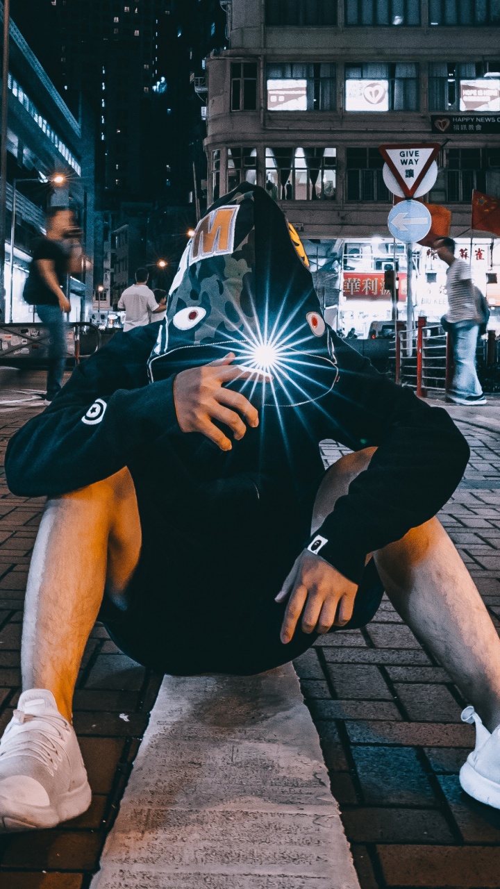 Обои улица, уличный танец, снимок, городской район, танец в разрешении 720x1280