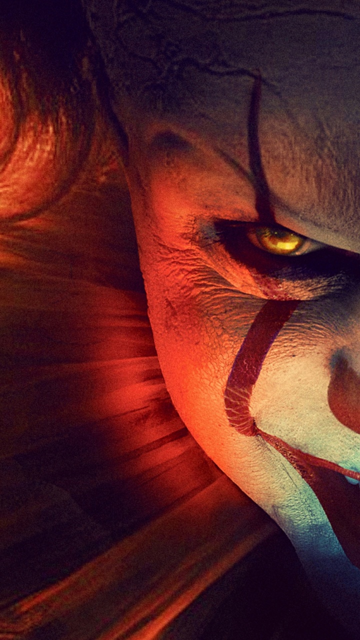 Обои фикция, клоун, нос, орган, иллюстрация в разрешении 720x1280