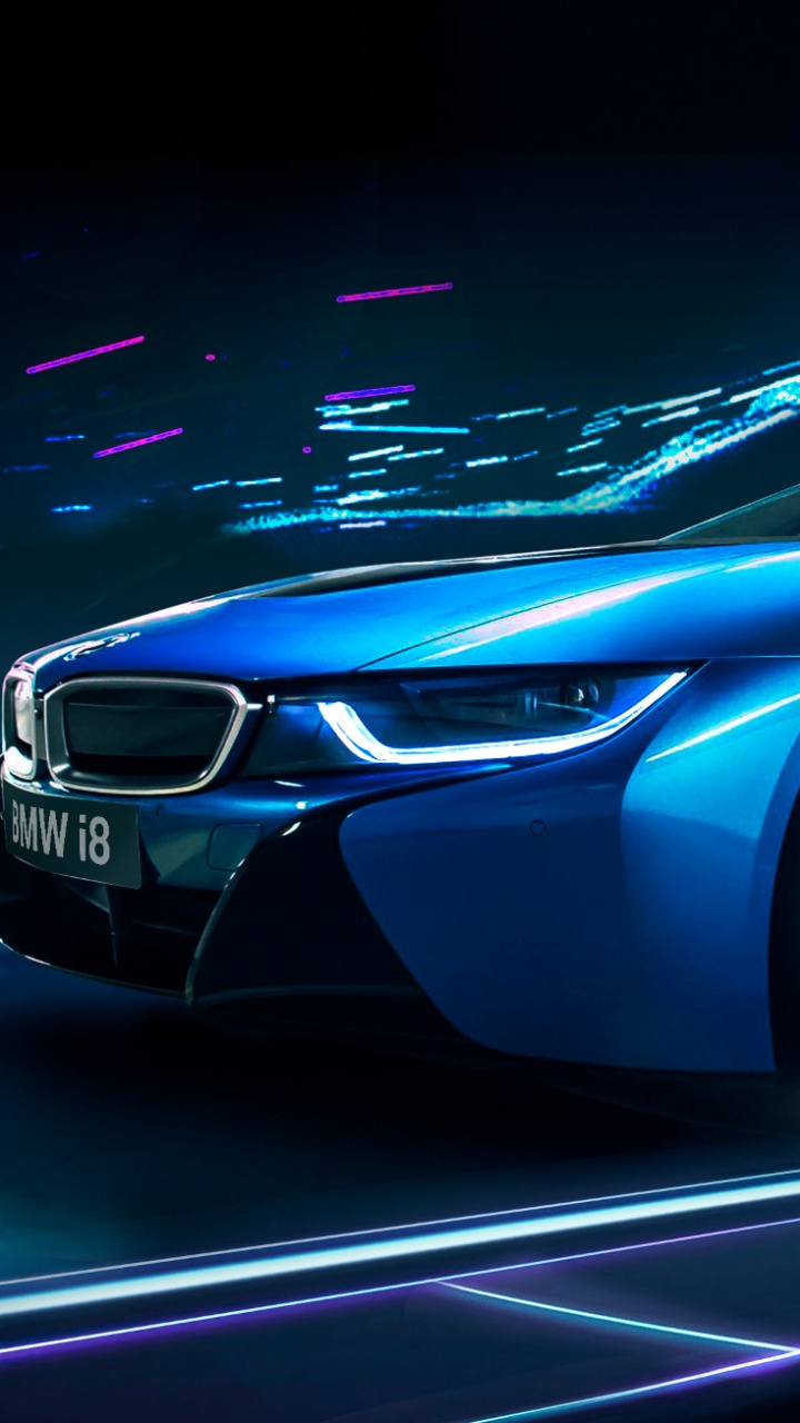 Bmw i8 обои для телефона, HD заставки и картинки на экран блокировки  720x1280 | Akspic