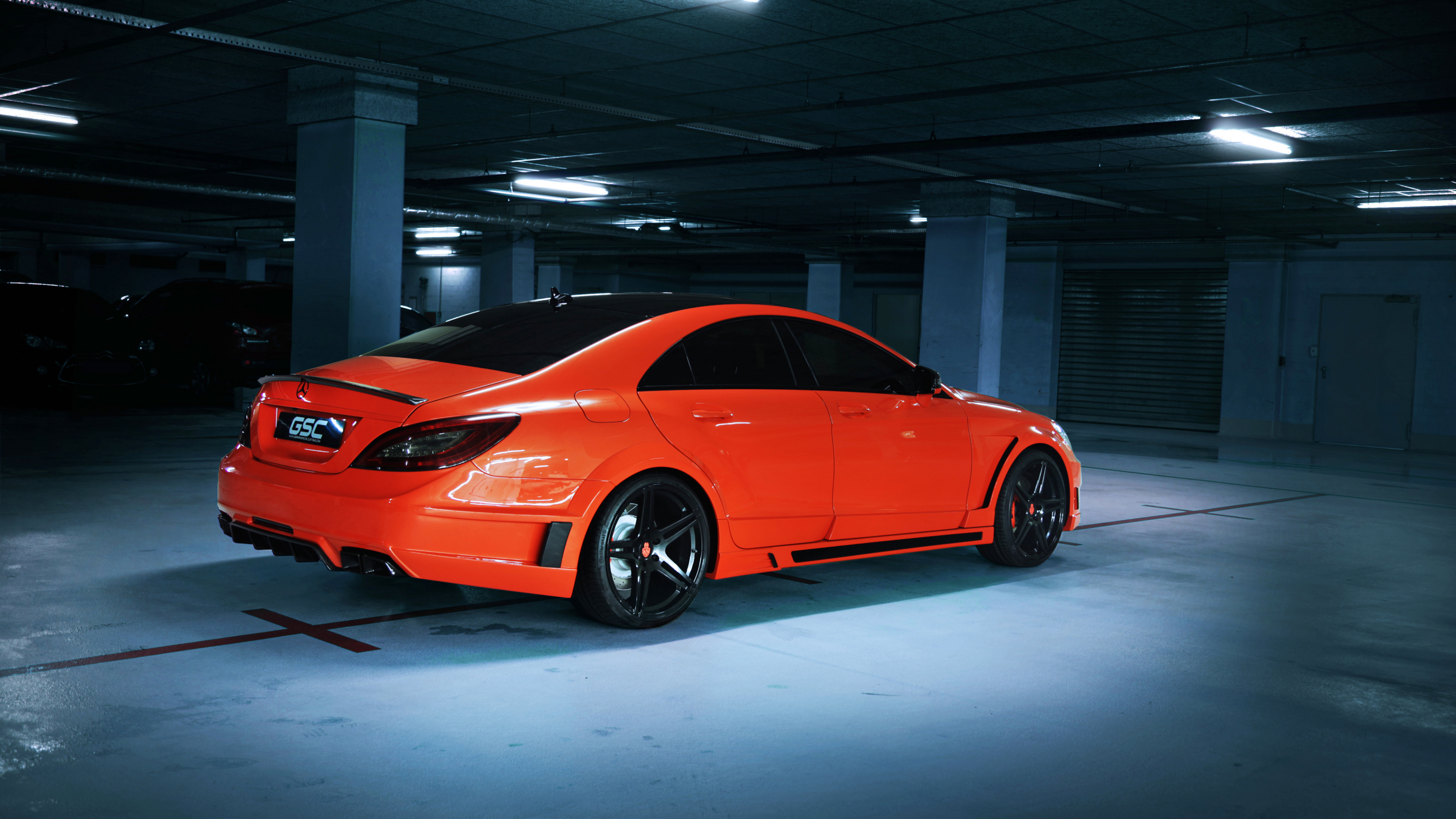 Обои авто, спорткар, автомобильное освещение, колесо, Мерседес-Бенц АМГ ЦЛС 63 в разрешении 3840x2160