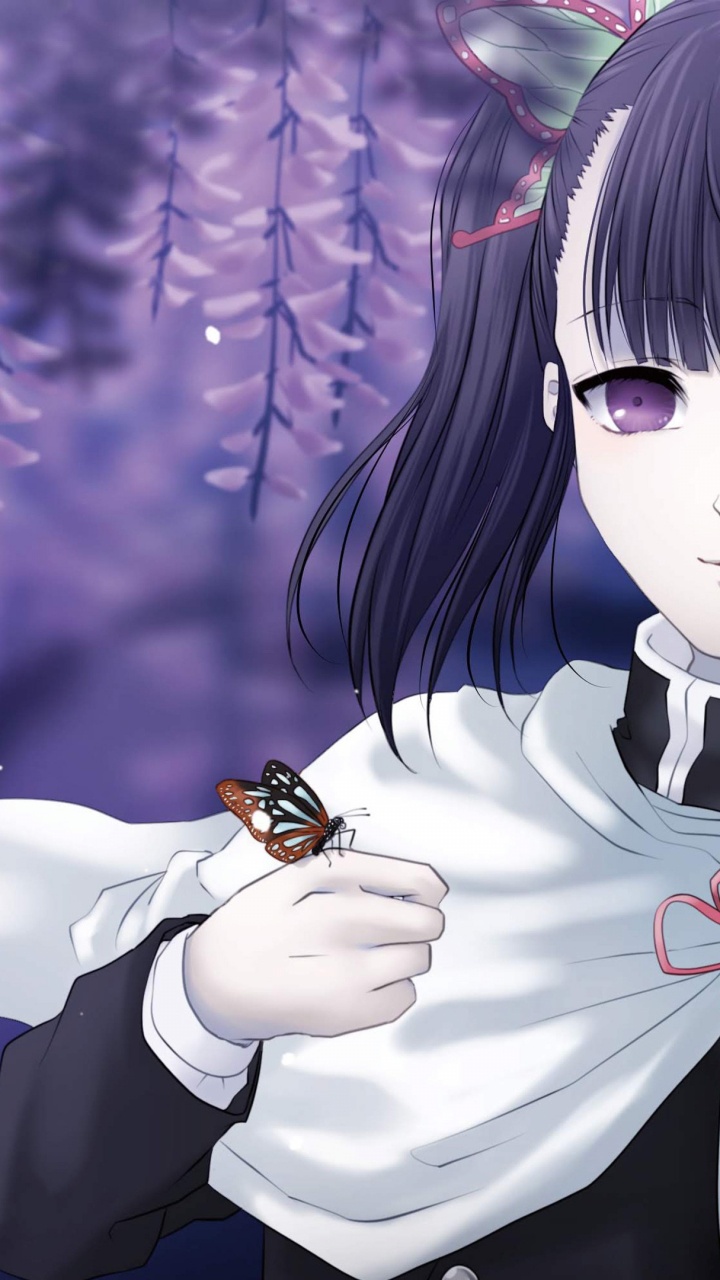 Обои кимэцу но яиба, Танджиро Камадо, зеницу агацума, убийца демонов kimetsu no yaiba, шинобу коч в разрешении 720x1280