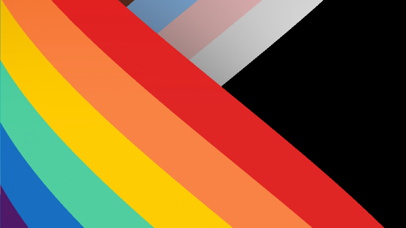 Обои iOS 16, яблоко, ios, iMac, красочность в разрешении 1366x768