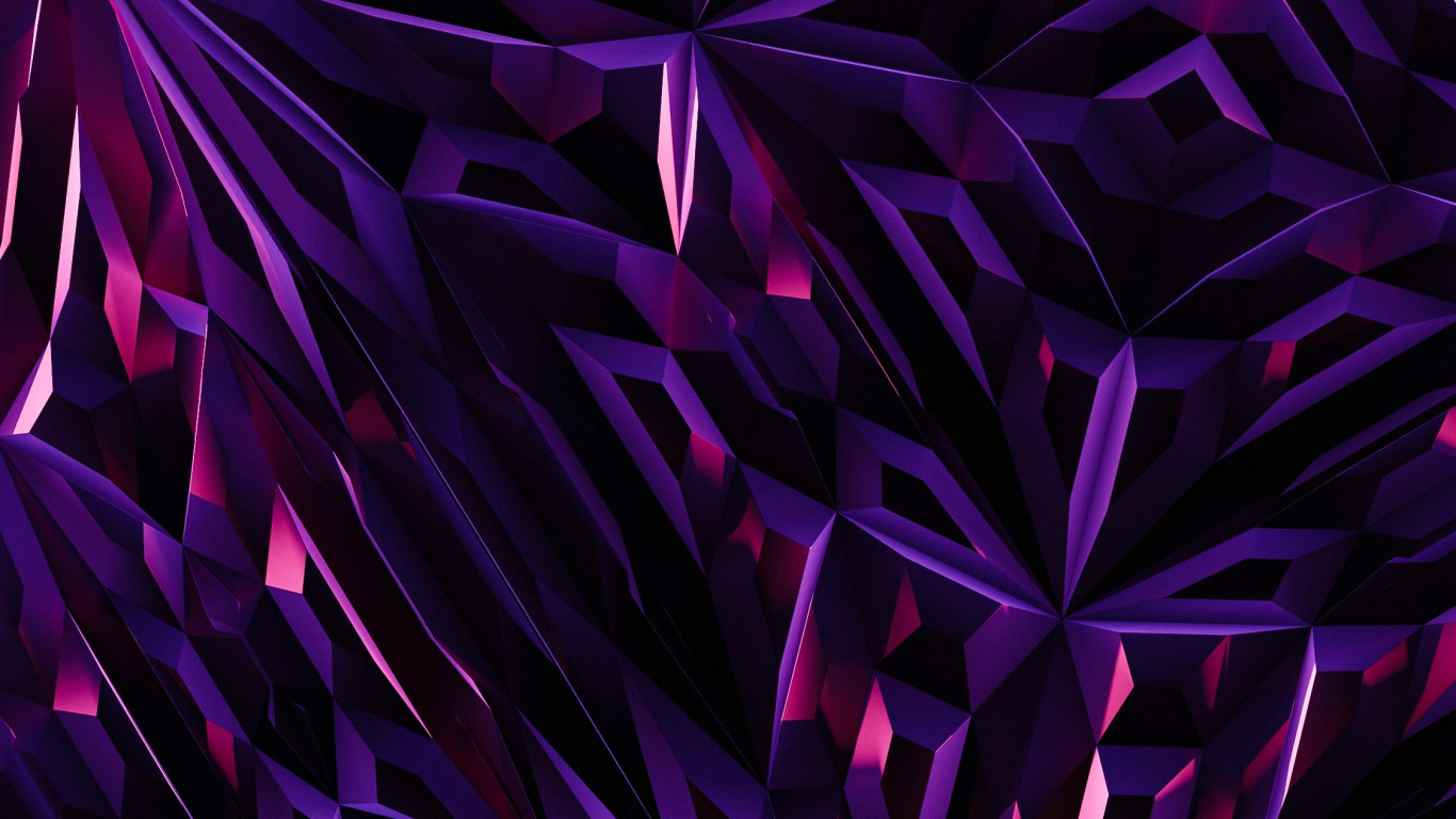 Обои абстракция, андроид, графика, пурпур, Фиолетовый в разрешении 1366x768