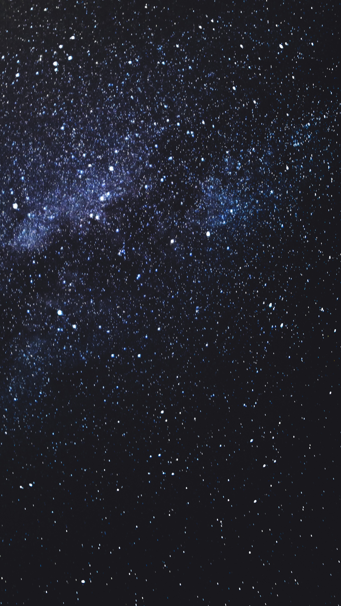 Обои атмосфера, черный, астрономический объект, синий, Галактика в разрешении 1440x2560