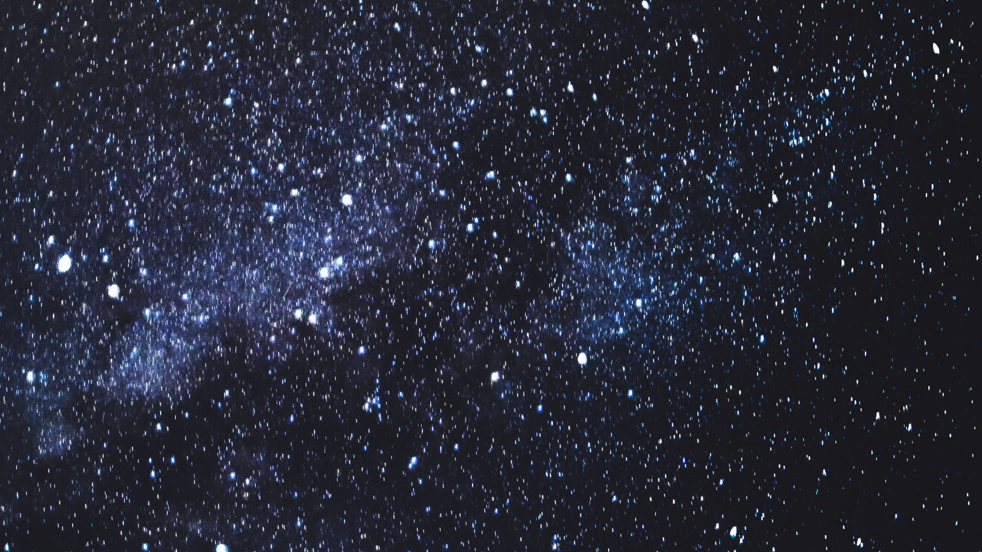 Обои атмосфера, черный, астрономический объект, синий, Галактика в разрешении 1920x1080