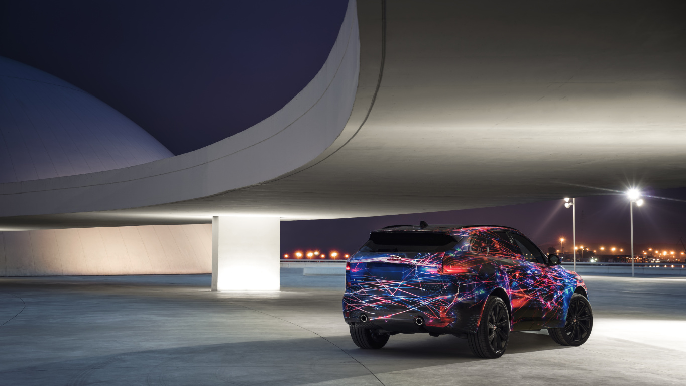 Обои Jaguar F-Pace, автомобили jaguar, авто, Ягуар, Jaguar F-Type в разрешении 1366x768