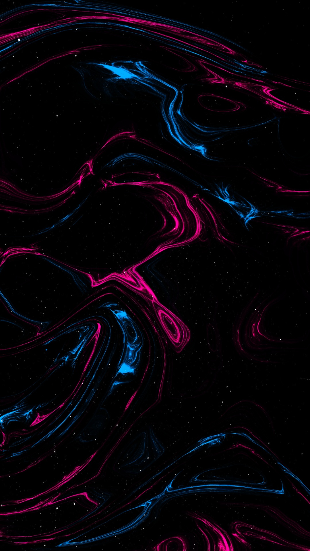 Обои Фиолетовый, арт, свет, пурпур, жидкий в разрешении 1080x1920