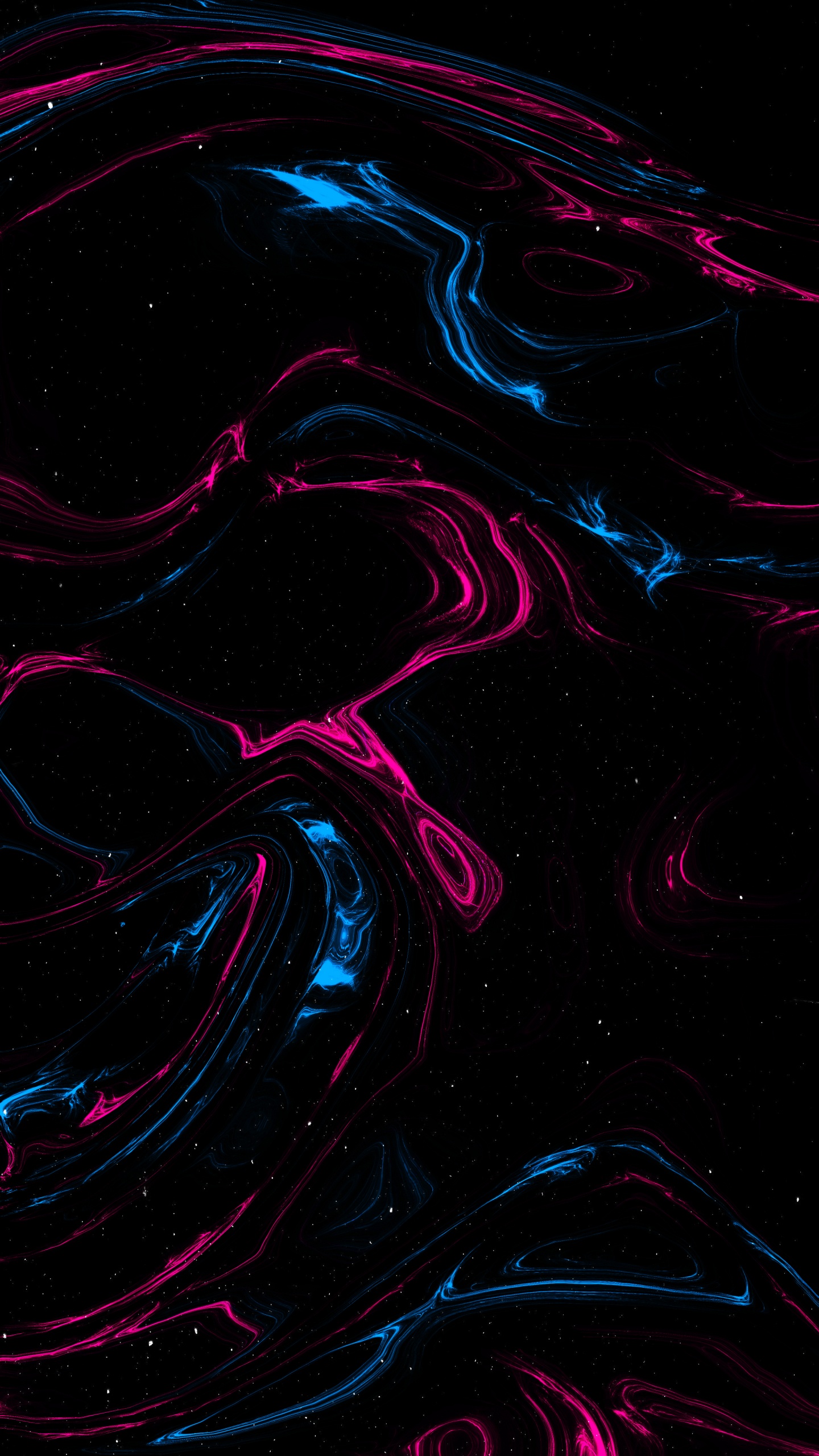 Обои Фиолетовый, арт, свет, пурпур, жидкий в разрешении 1440x2560