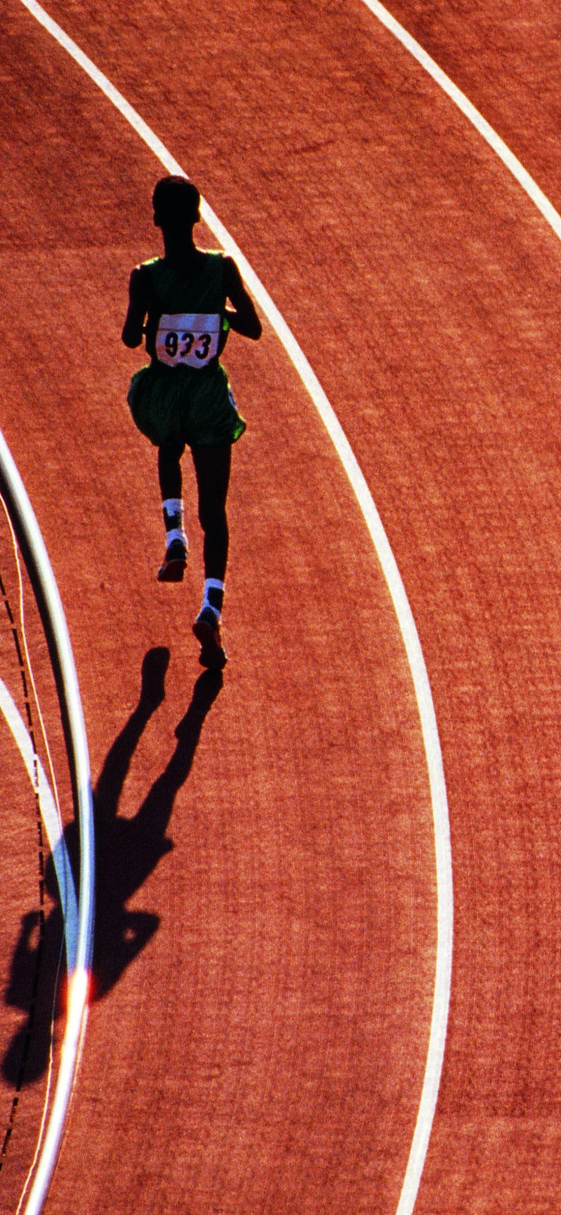 Обои атлетика, спринт, занятие спортом, линия, отдых в разрешении 1125x2436