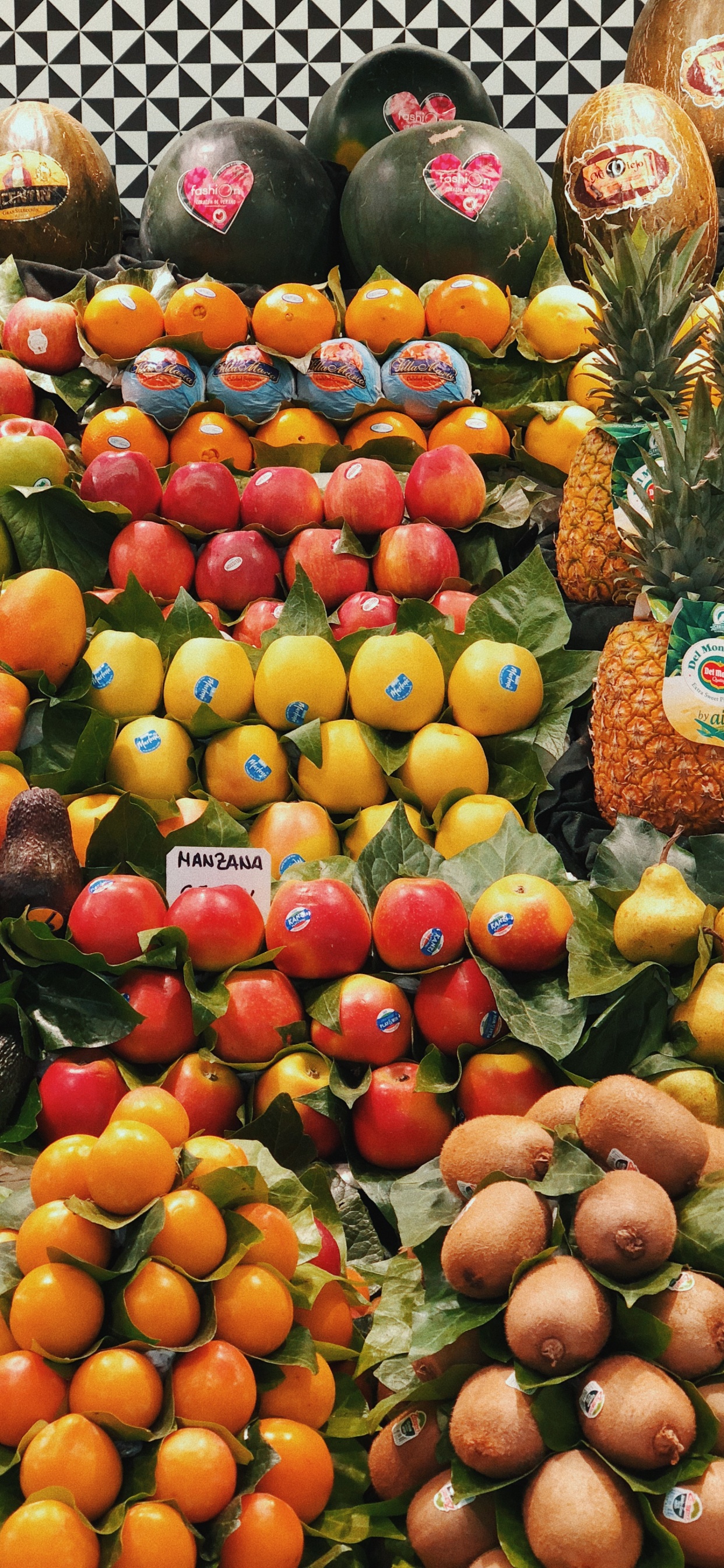 Обои природные продукты, овощ, натуральная пища, продуктовый магазин, зимний сквош в разрешении 1242x2688