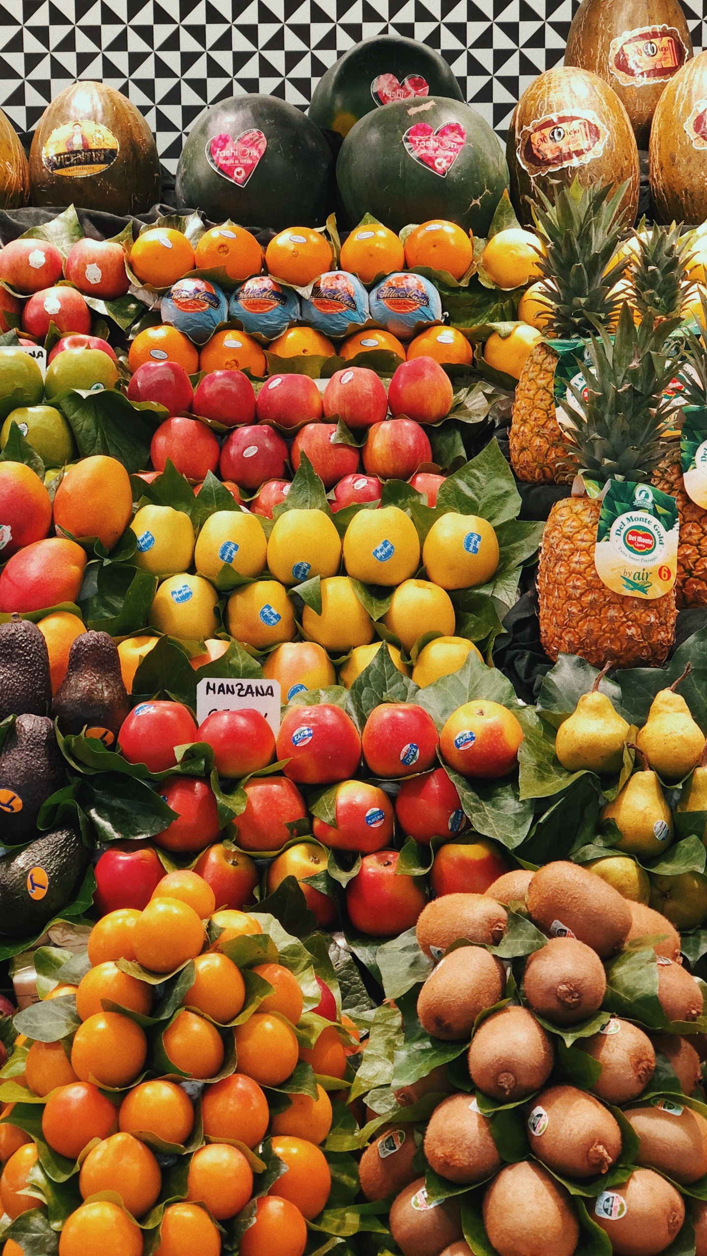 Обои природные продукты, овощ, натуральная пища, продуктовый магазин, зимний сквош в разрешении 1440x2560