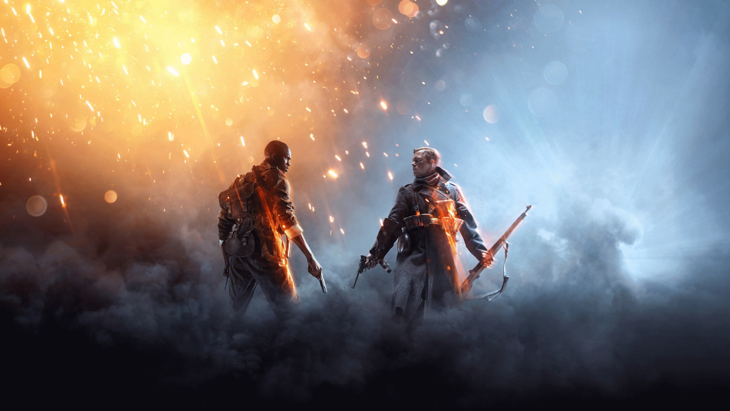 Обои battlefield 1, Battlefield 1942, темнота, xbox one, ea dice в разрешении 2560x1440