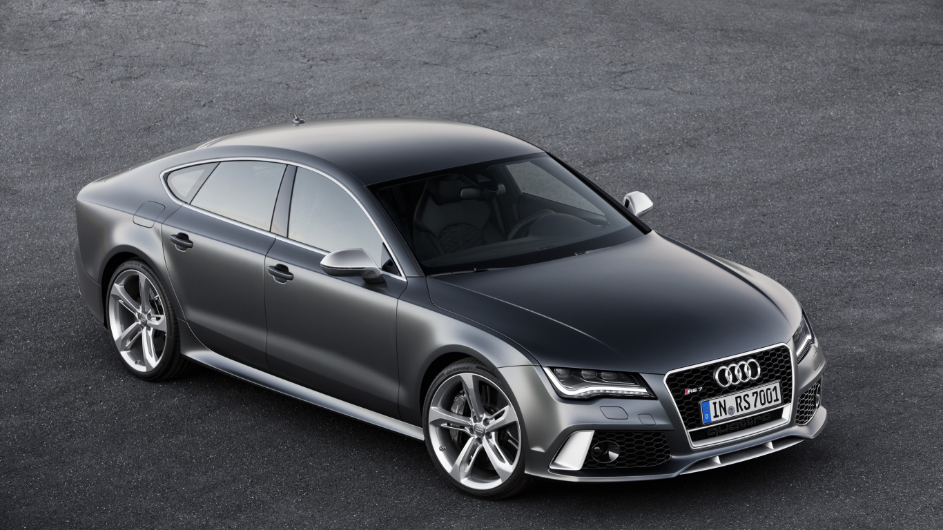 Обои audi, представительский автомобиль, обод, Ауди 6, моторный транспорт в разрешении 1366x768