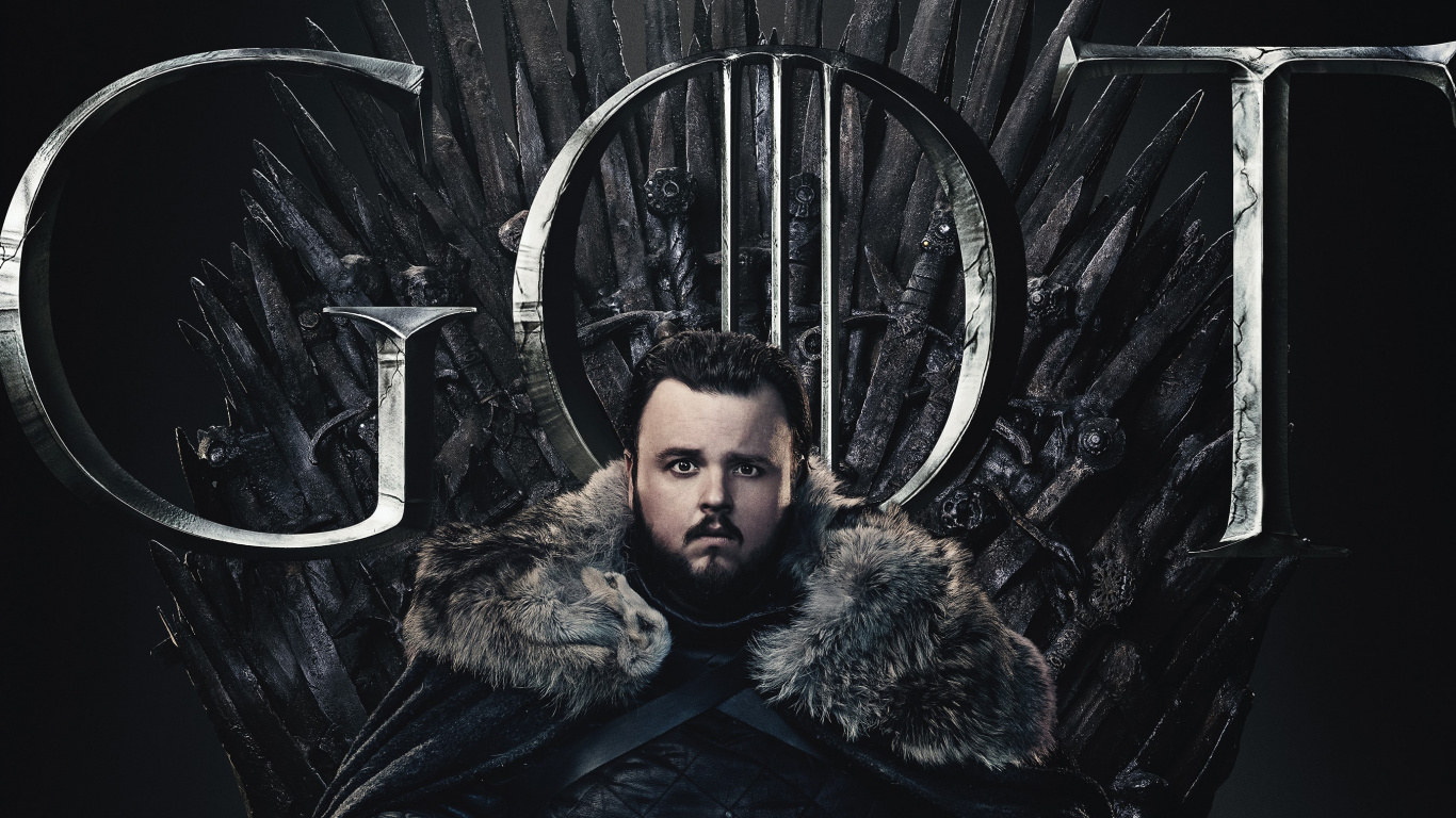 Обои Сэмвел Тарли, Джон Брэдли, Игра престолов, Мелисандра, Теон Грейджой в разрешении 1366x768