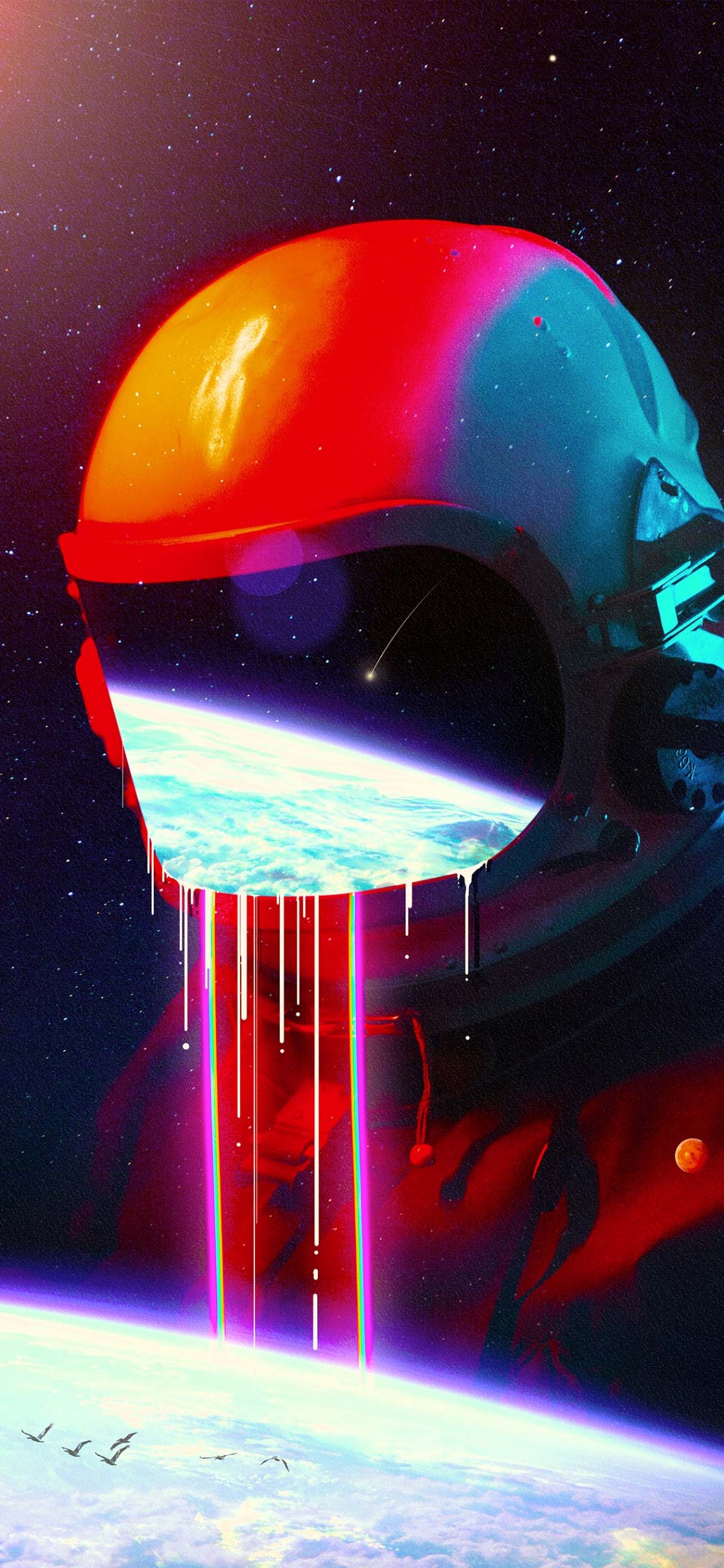 Обои утечка искусства, айканвас, постер, арт, Изобразительное Искусство Америки в разрешении 1125x2436